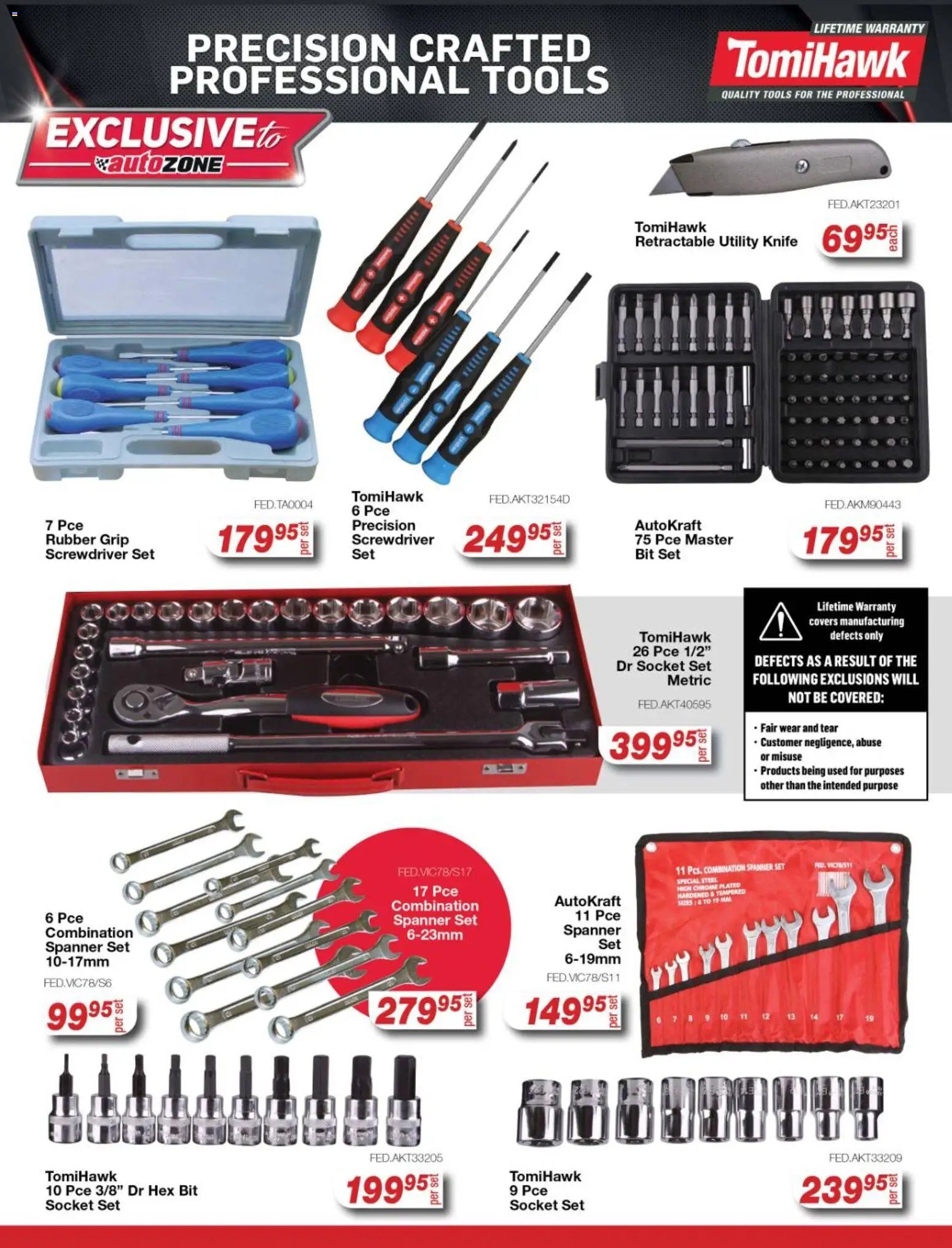 AutoZone Specials