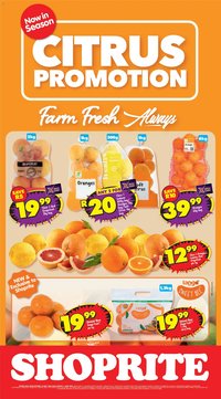 Shoprite - Gauteng - Citrus Savings