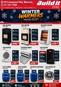 Build It Gauteng - Winter Warmers