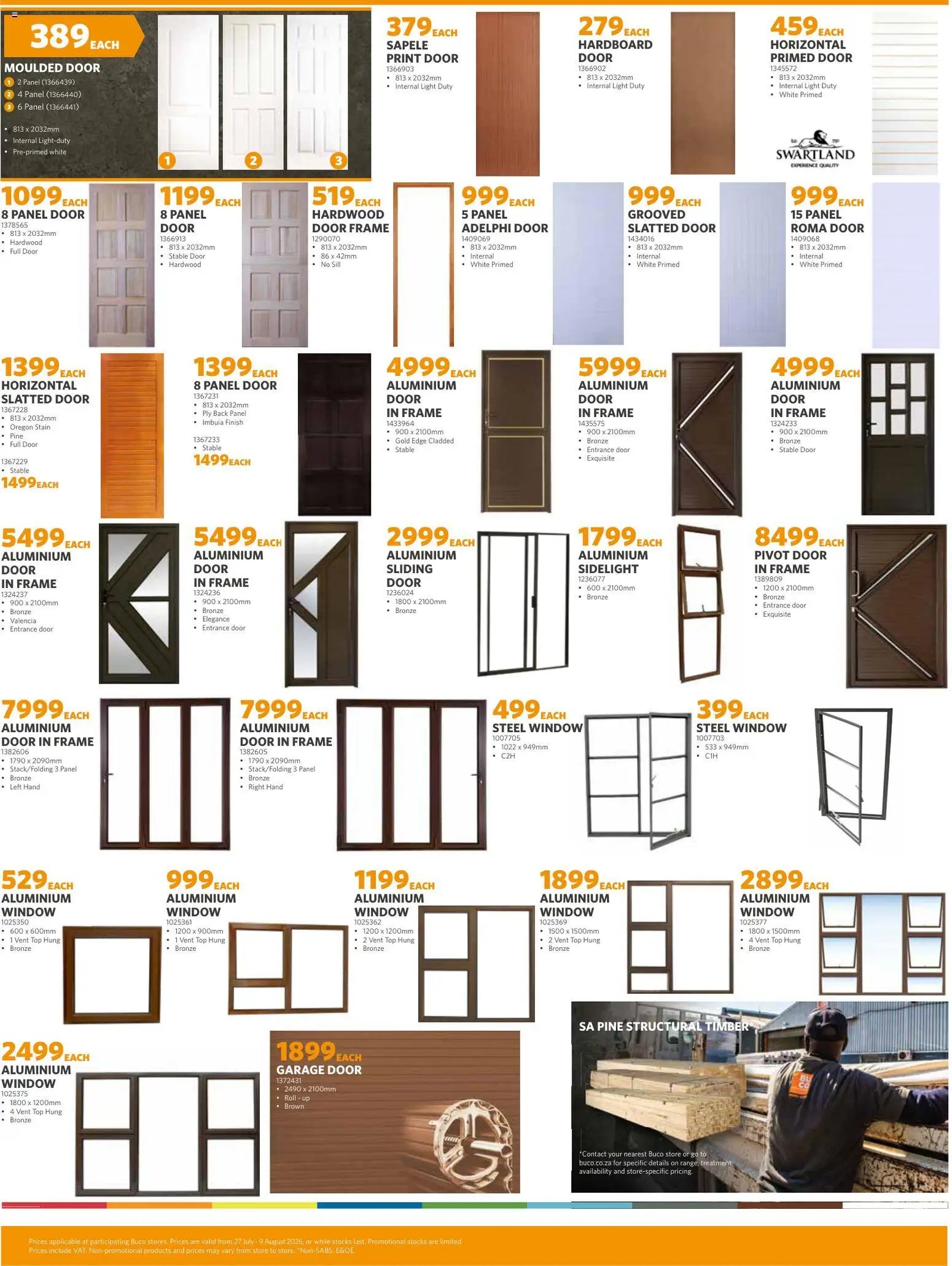 BUCO Orange Square Sale - Coastal Fundamental