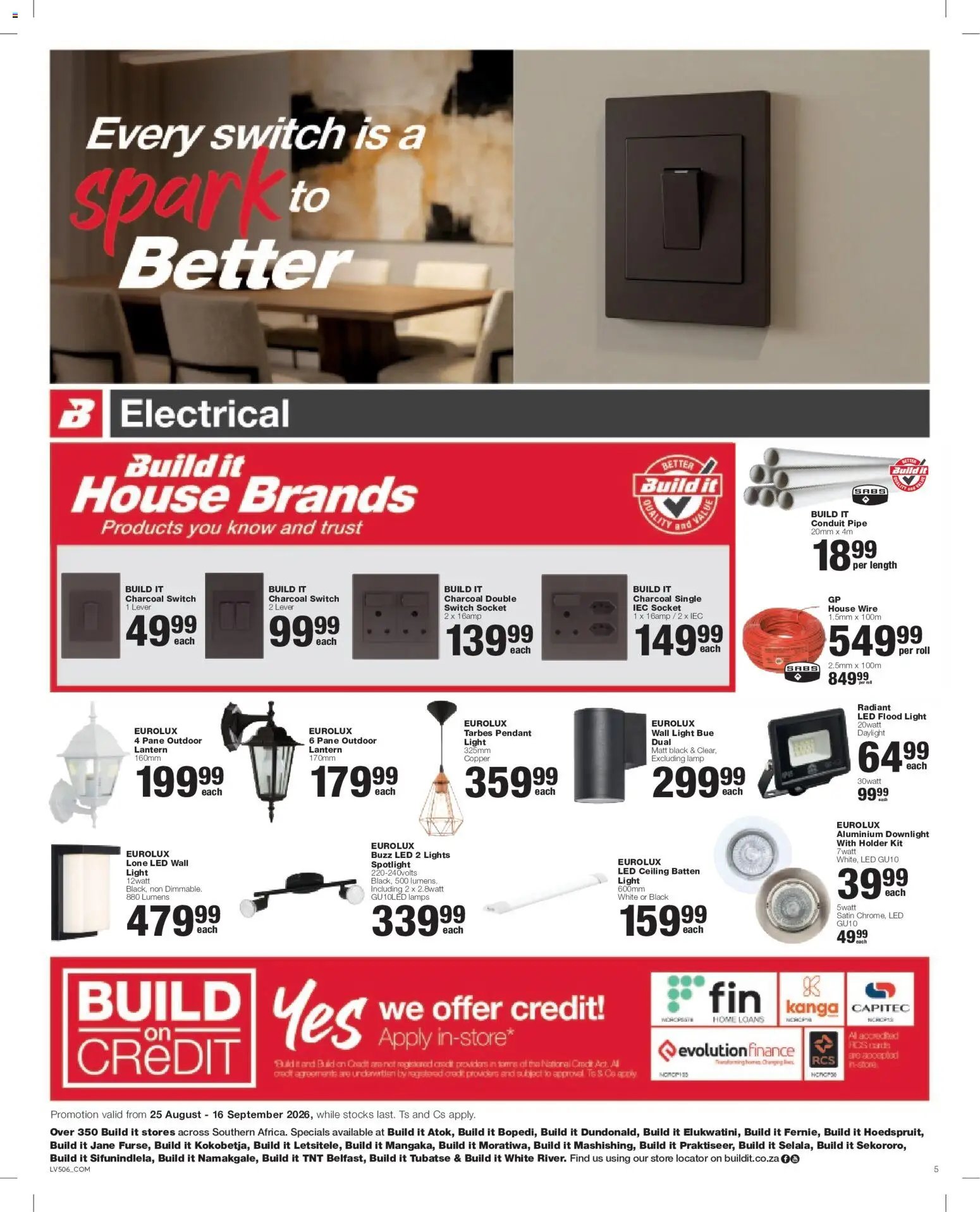 Build It Specials