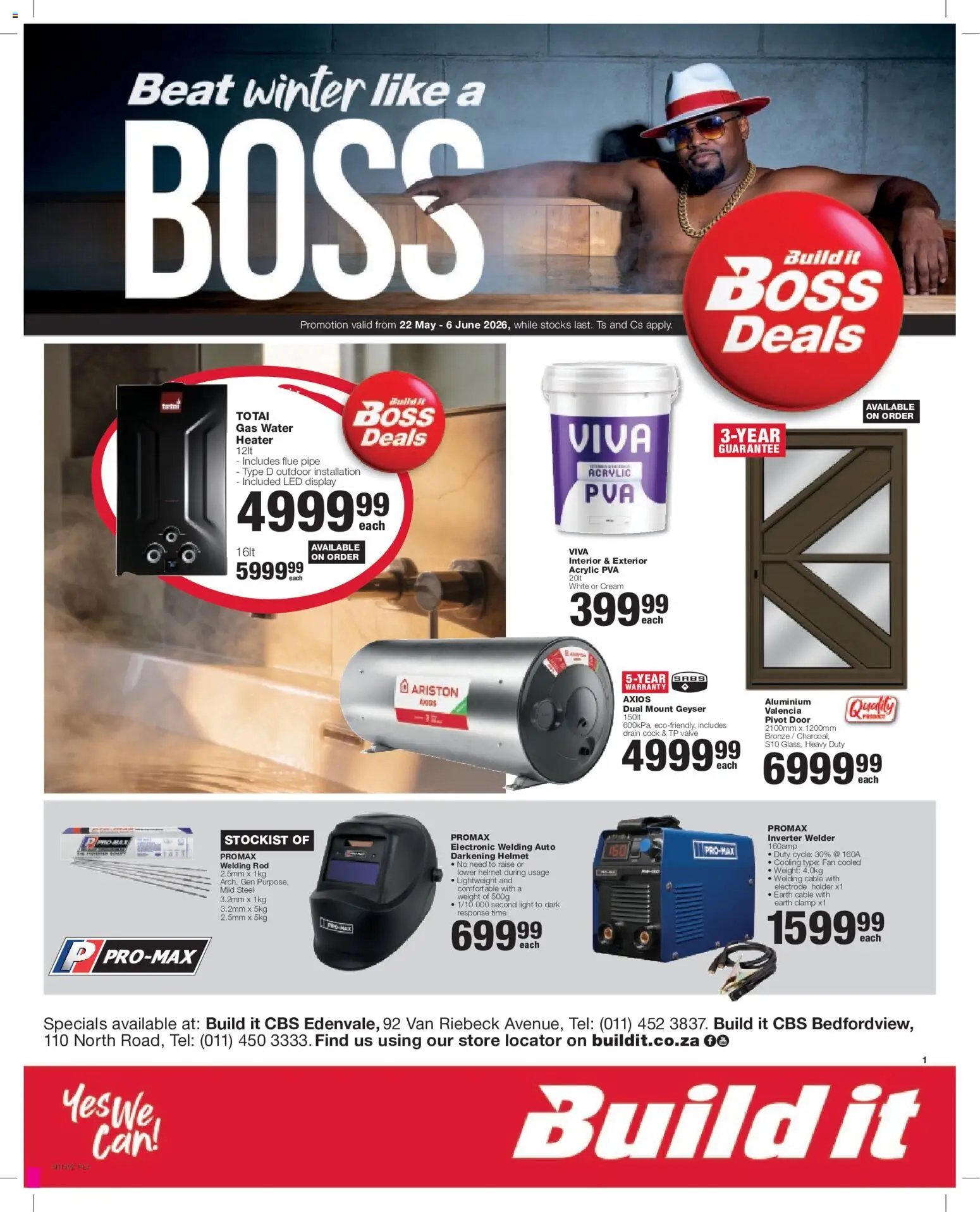 Build It Gauteng - Specials