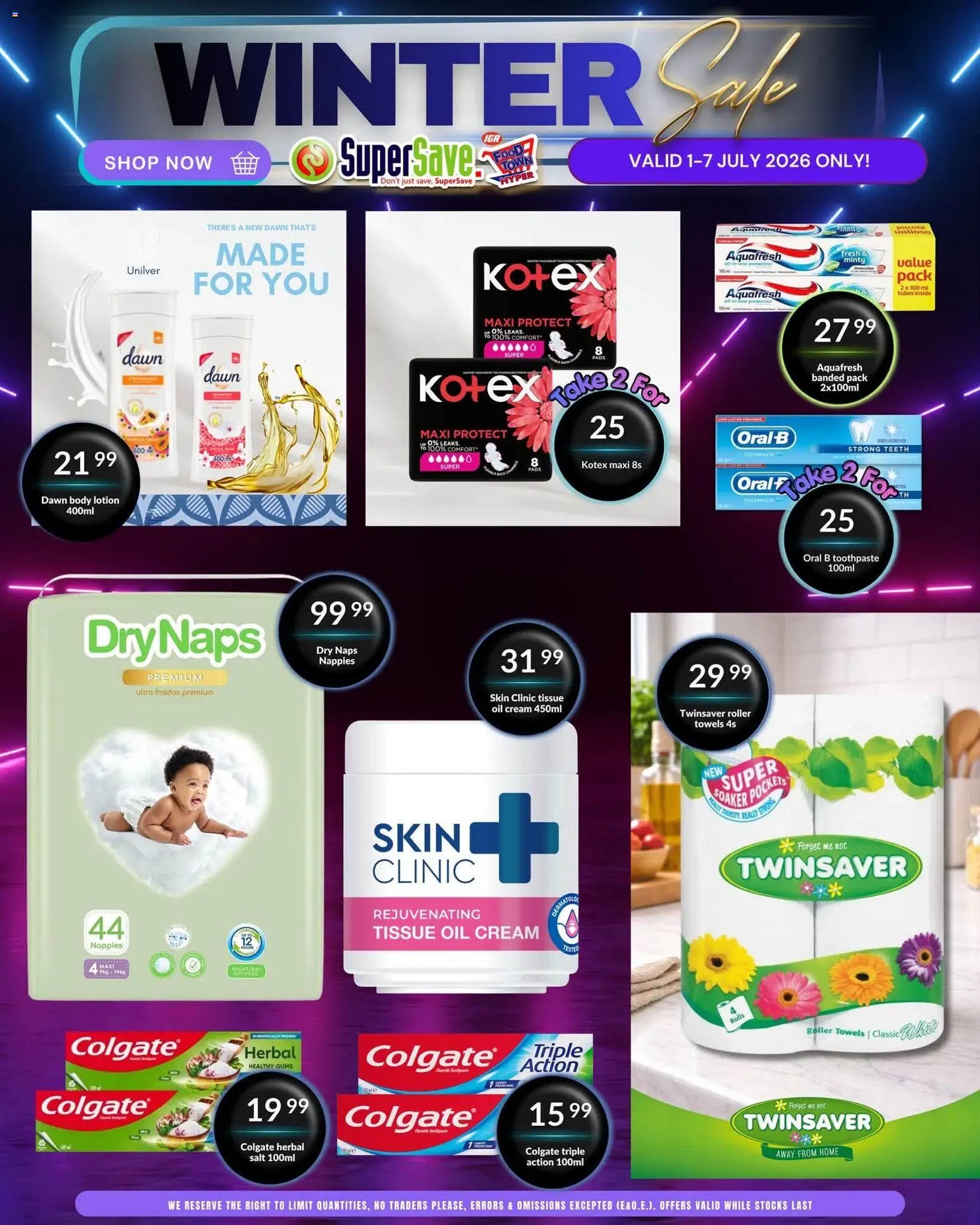 Super Save Specials