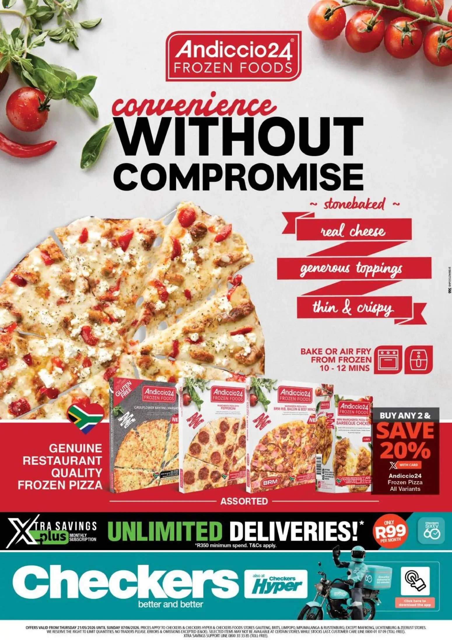 Checkers - Gauteng - Andiccio24 Promotion