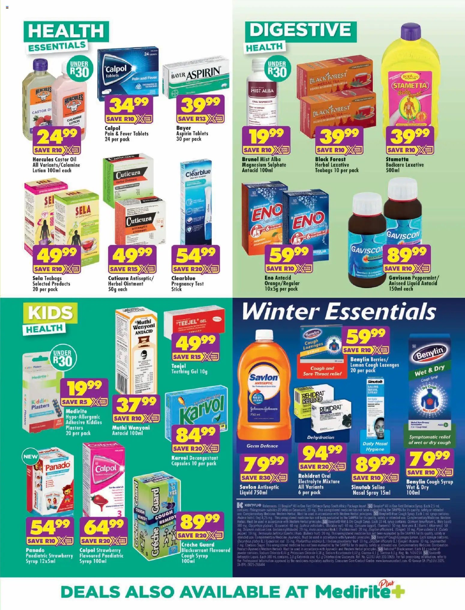 Shoprite Medirite Xtra Savings