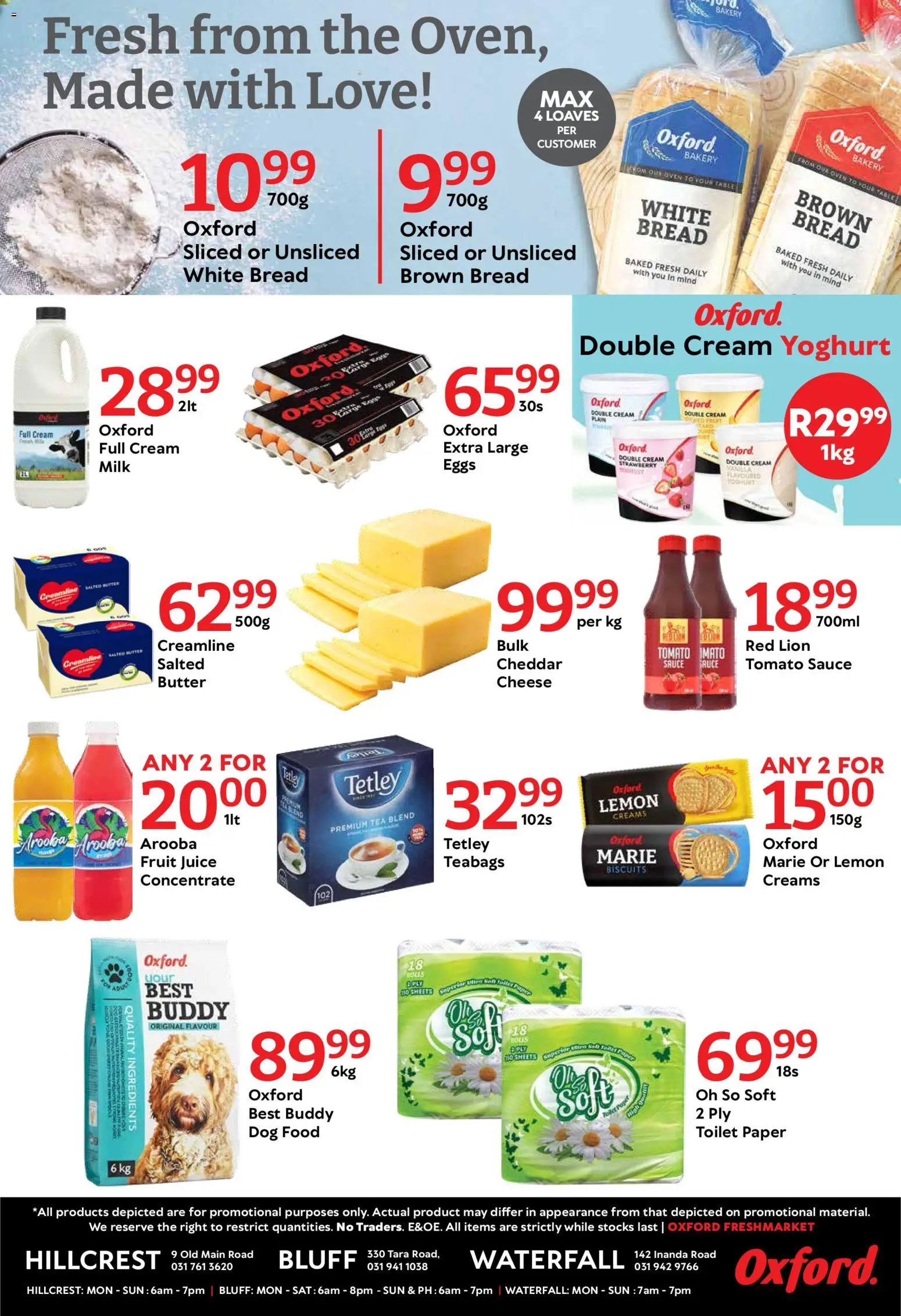 Oxford Freshmarket Tuesday Sale (2026-04-21 - 2026-04-21) | 2