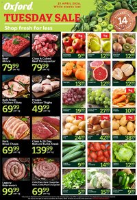 Oxford Freshmarket Tuesday Sale (2026-04-21 - 2026-04-21)