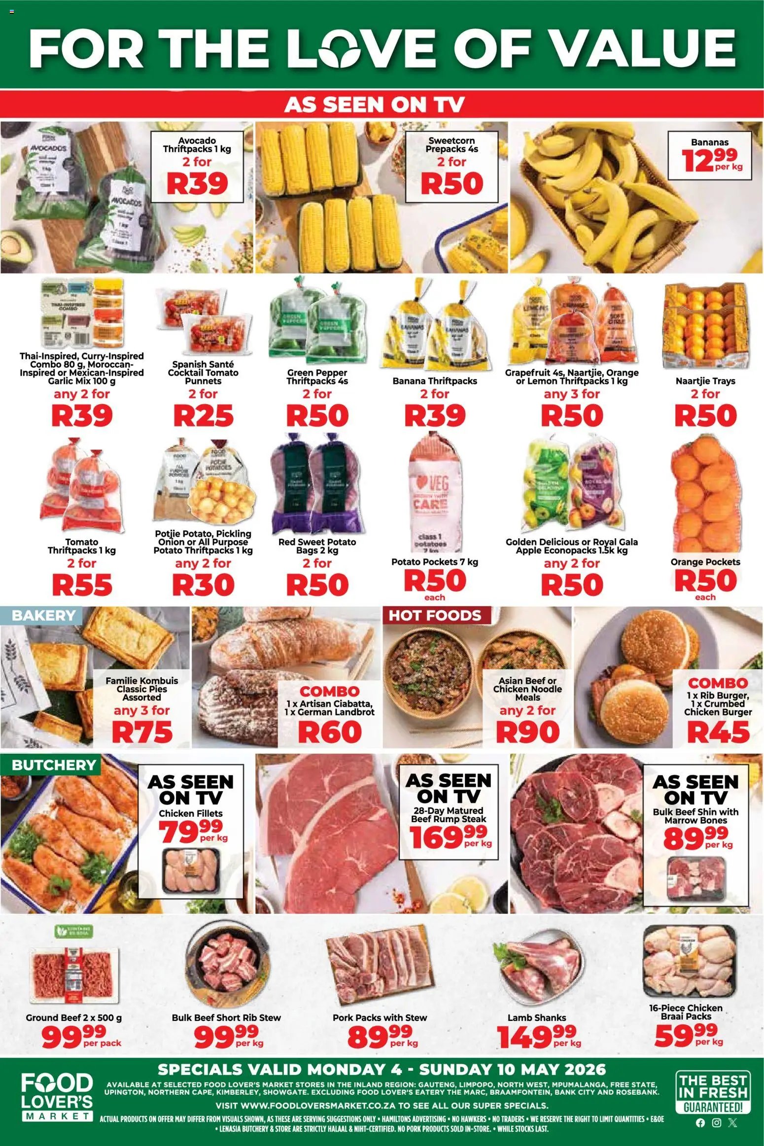 Food Lover's Market Inland Provinces - Weekly Specials (2026-05-04 - 2026-05-10) | 1
