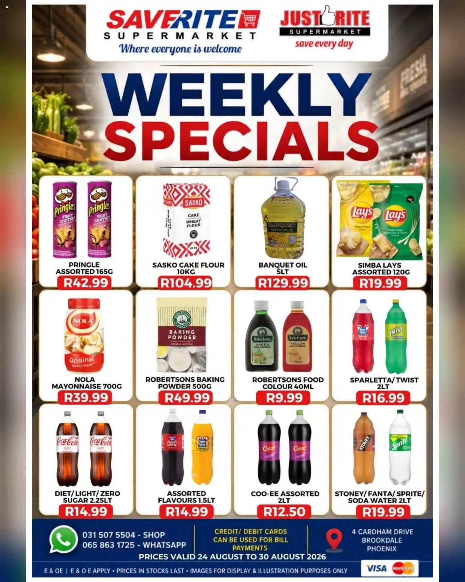 Saverite Specials