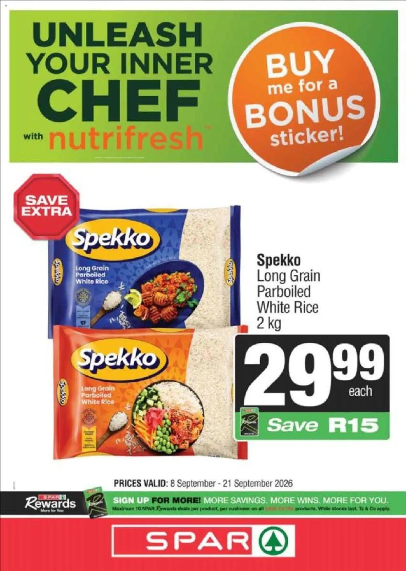Superspar Specials