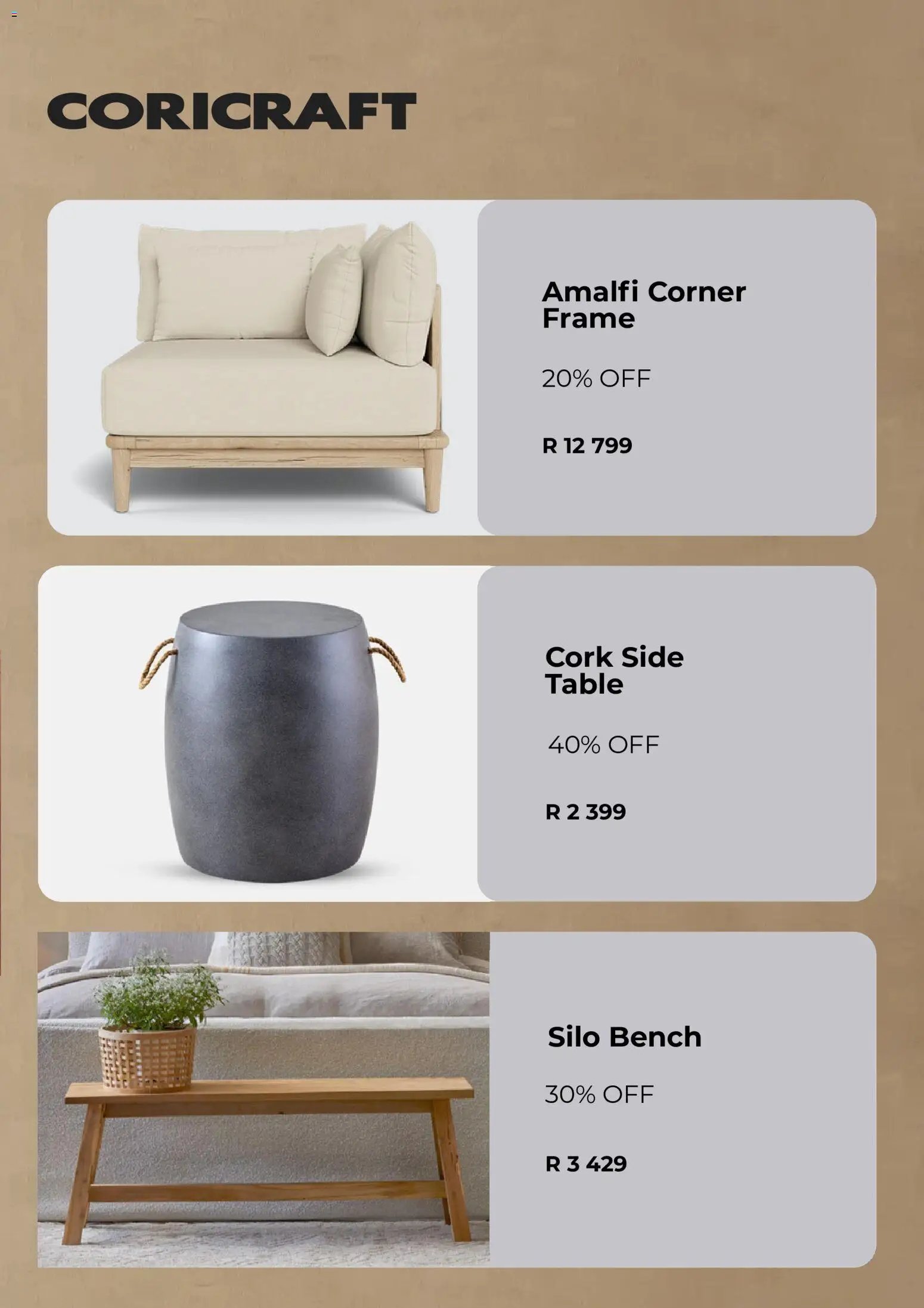 Coricraft Specials