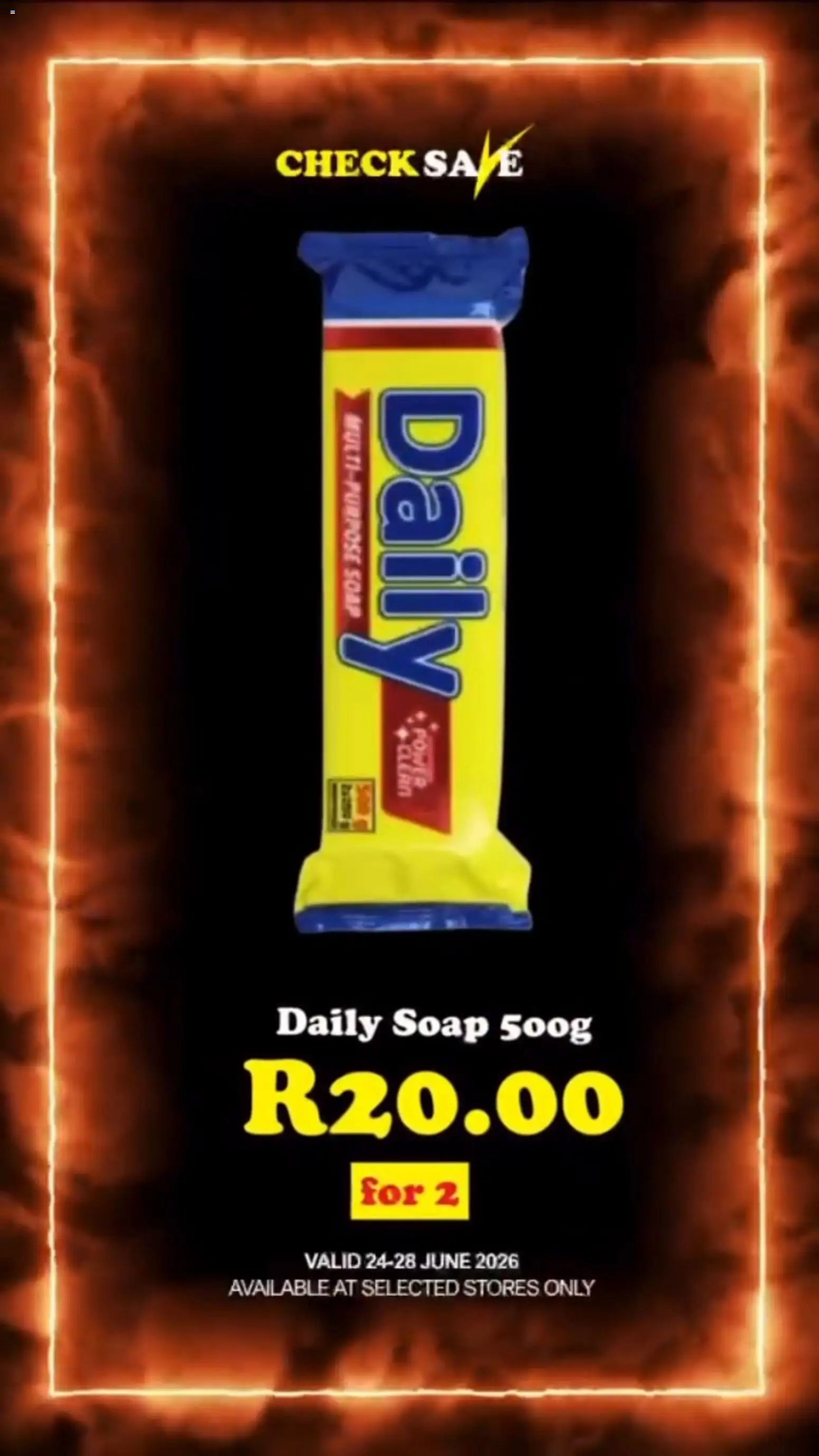 Check Save Specials