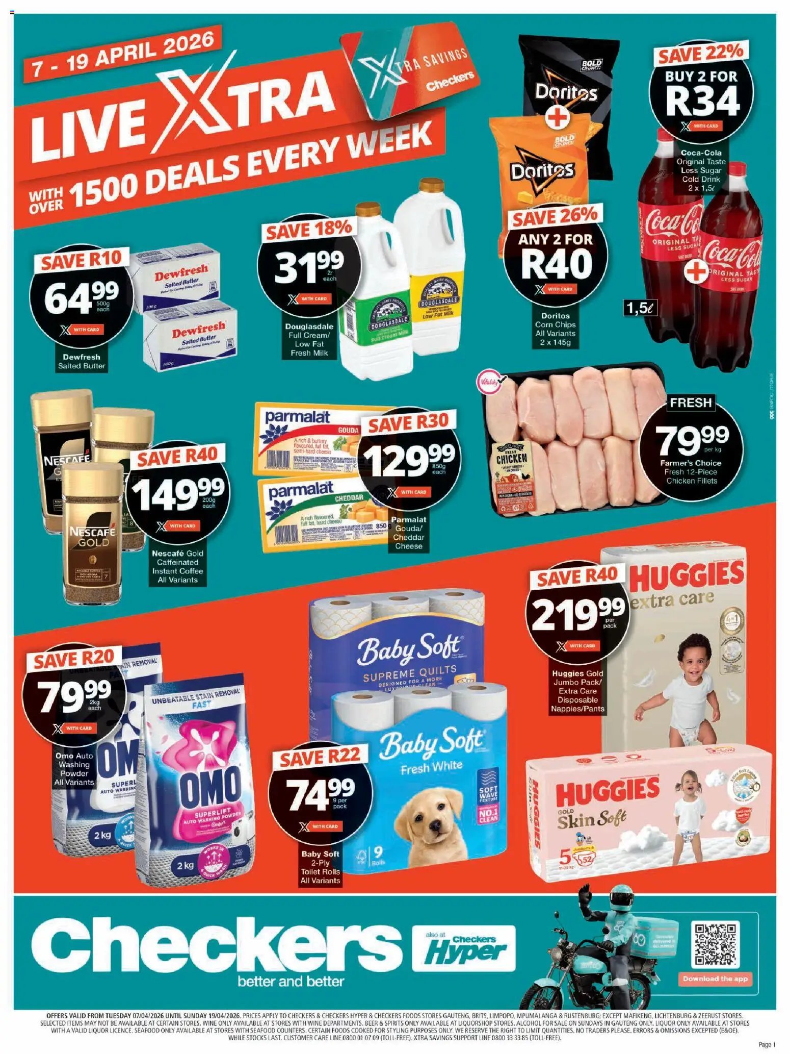 Checkers Gauteng - April Mid-Month Promotion (2026-04-07 - 2026-04-19) | 1