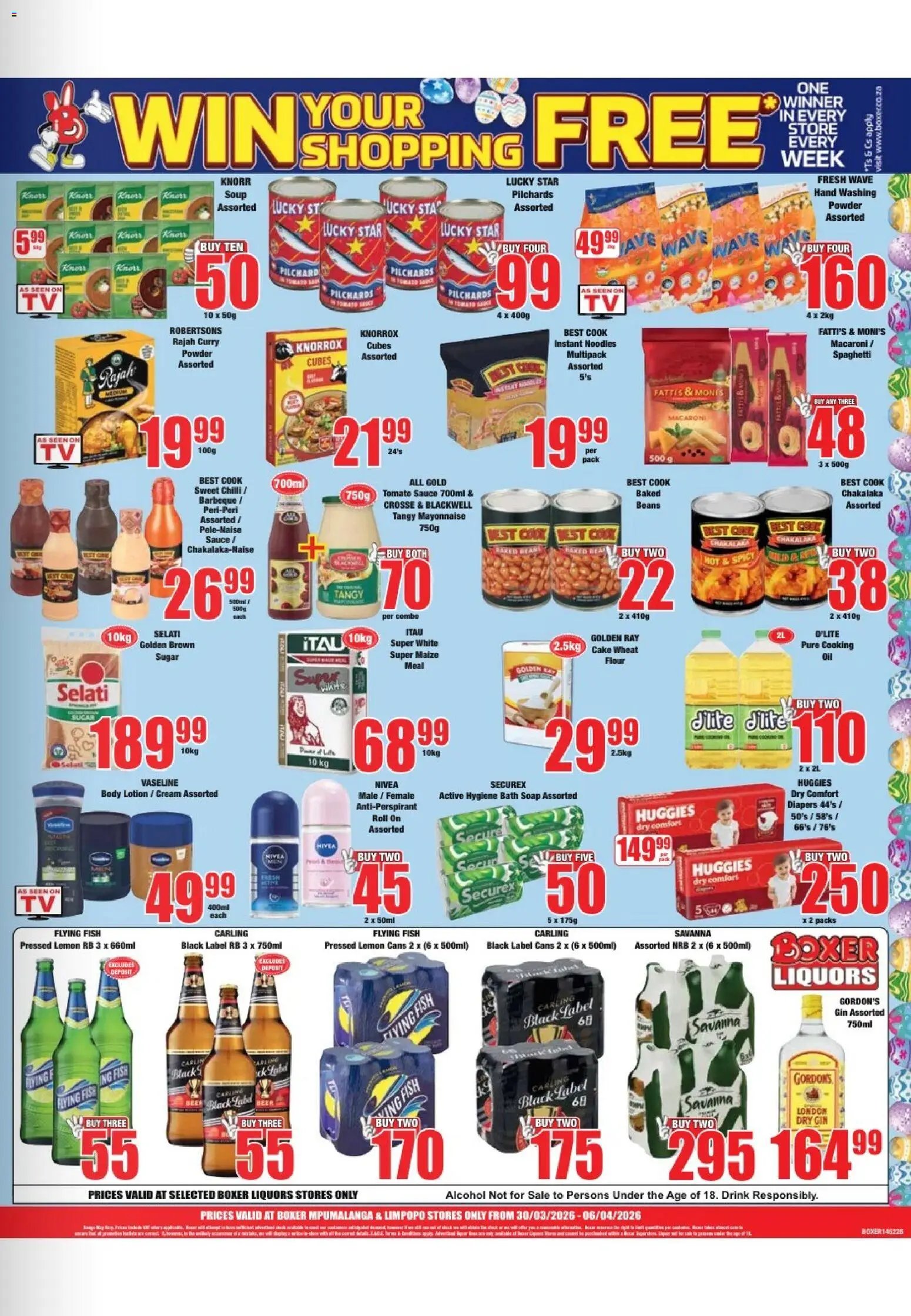 Boxer - Limpopo - Weekly specials (2026-03-30 - 2027-04-06) | 3