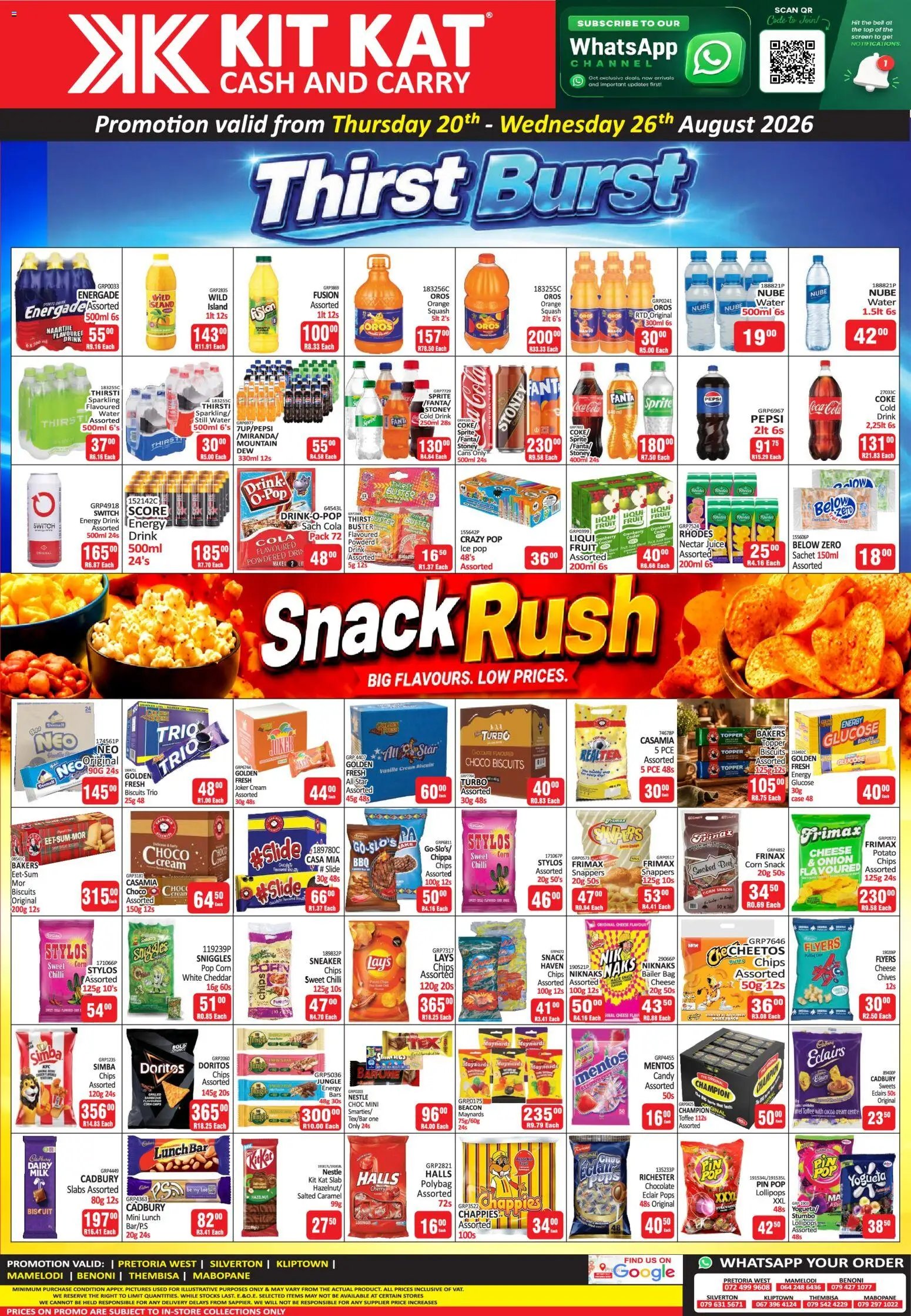 KIT KAT Cash & Carry Specials