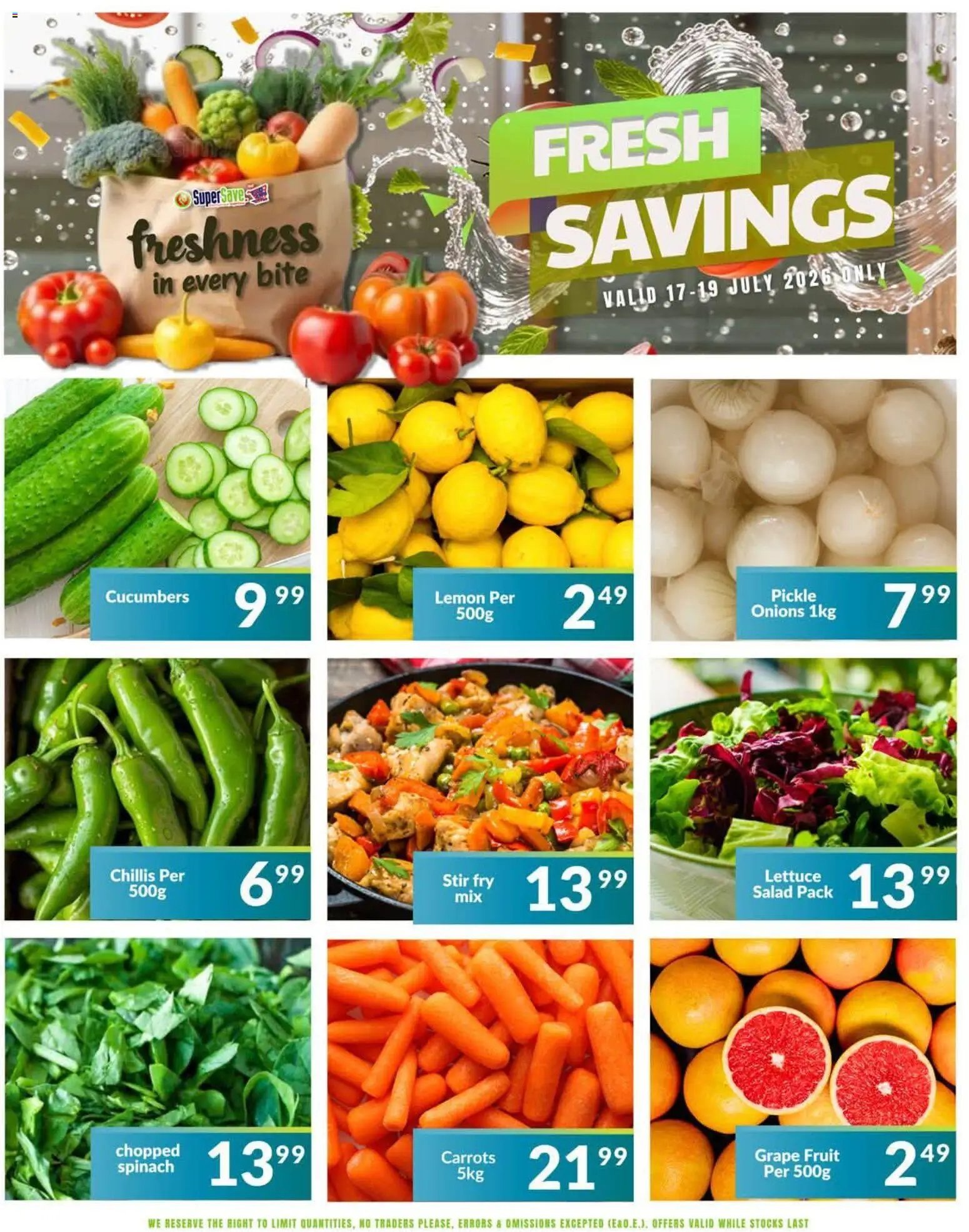 Super Save Fresh Savings