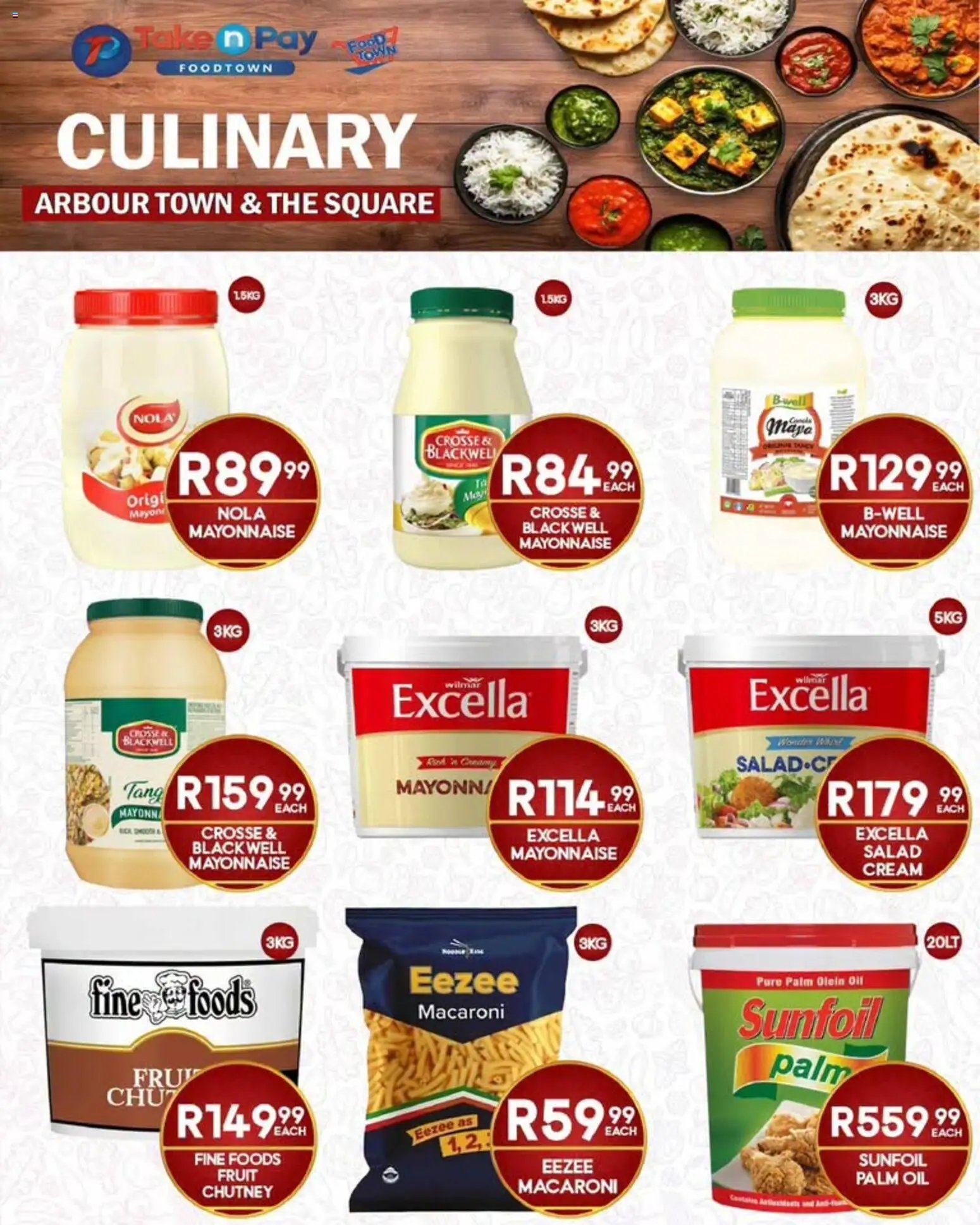 Take n Pay Catering Specials
