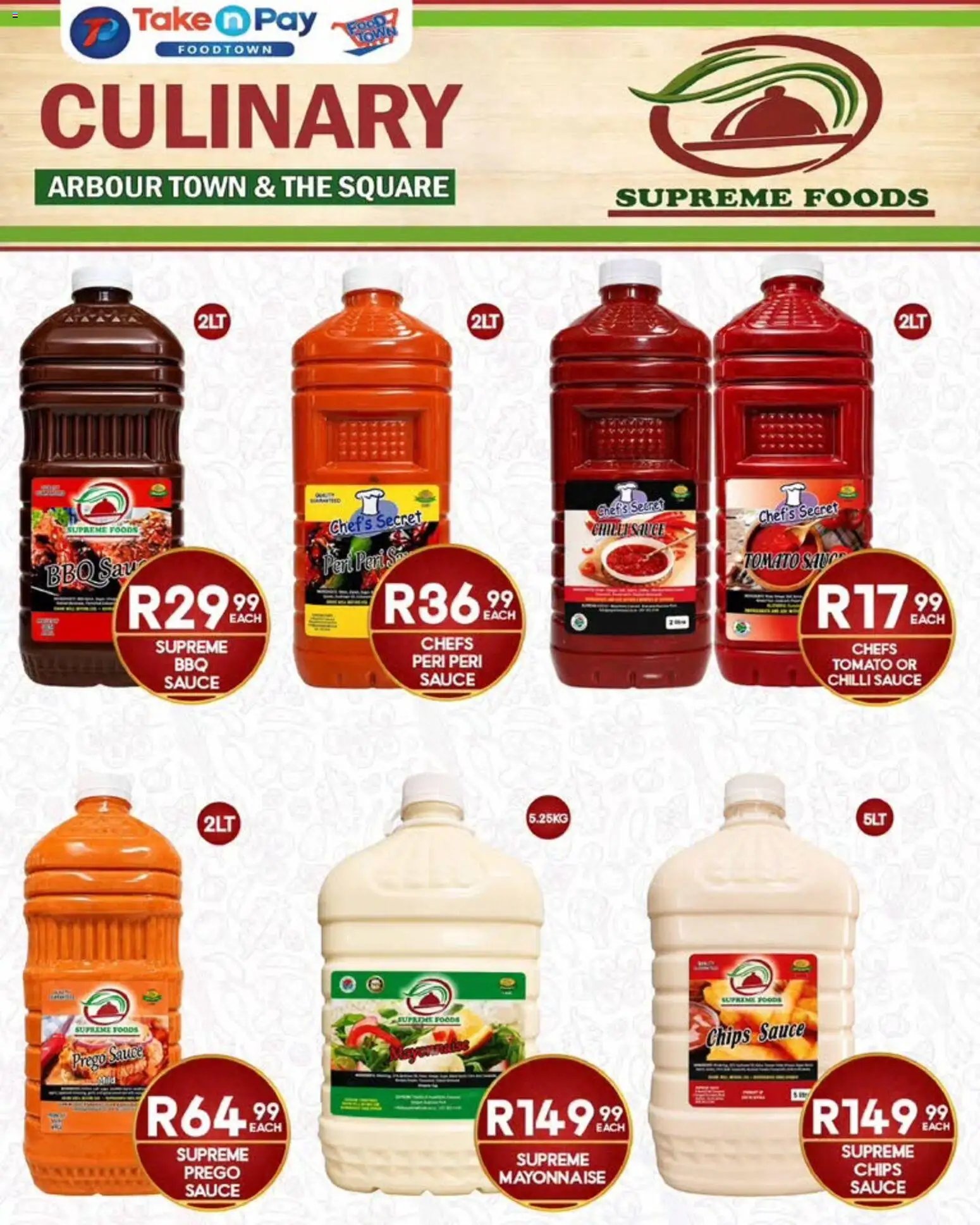 Take n Pay Catering Specials