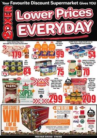 Boxer Western Cape - Specials