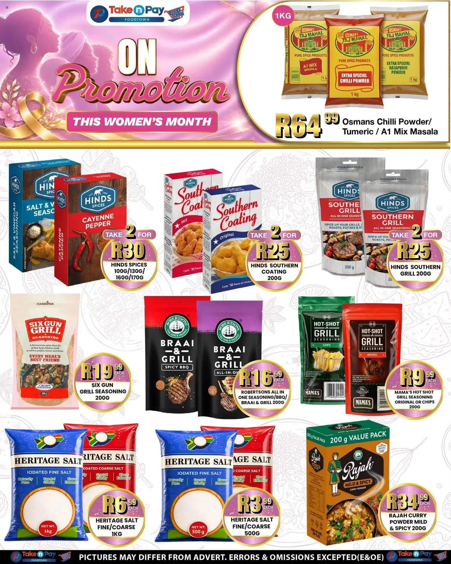 Take n Pay Specials