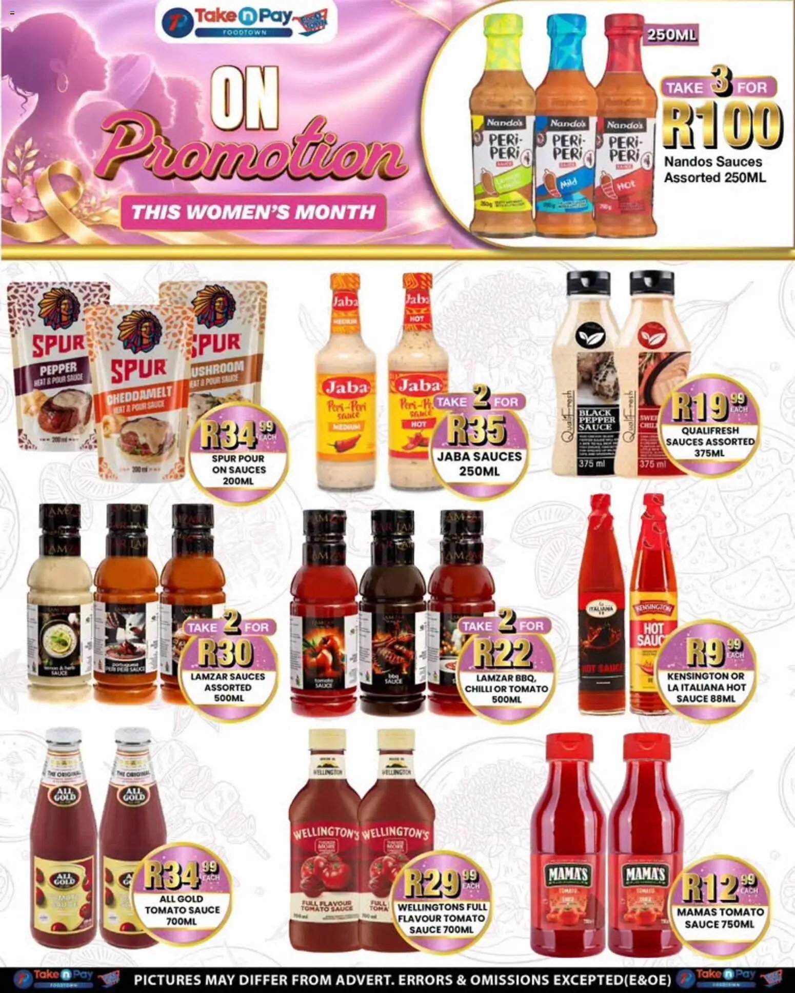Take n Pay Specials