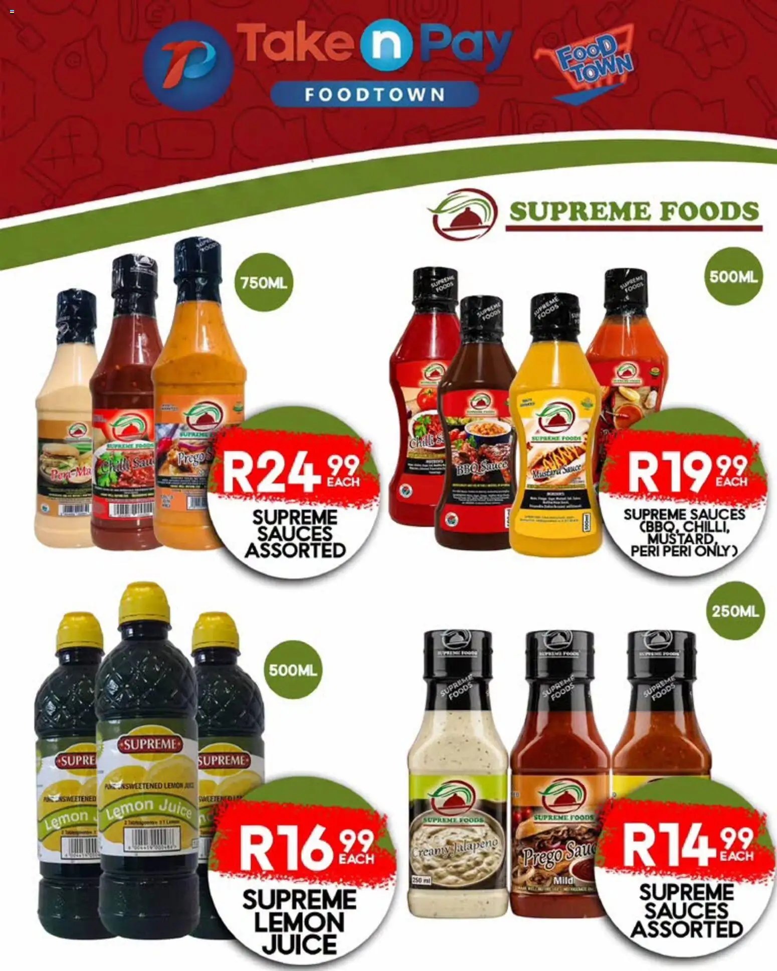 Take n Pay Specials
