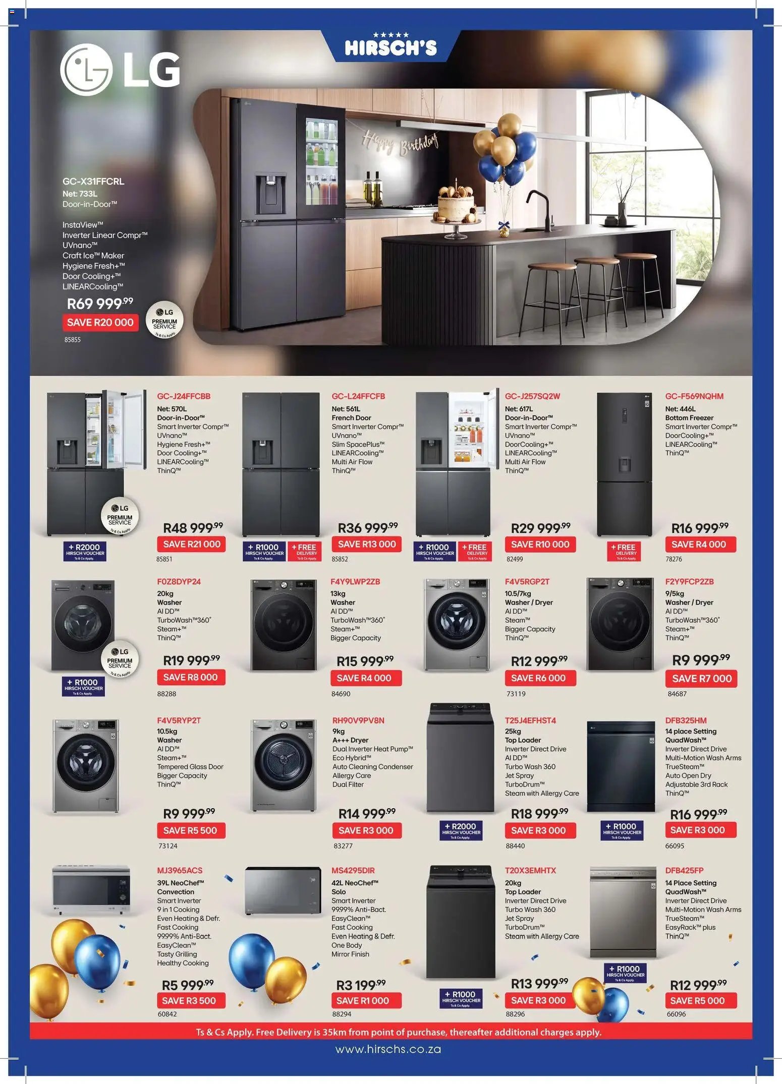 Hirsch's Specials