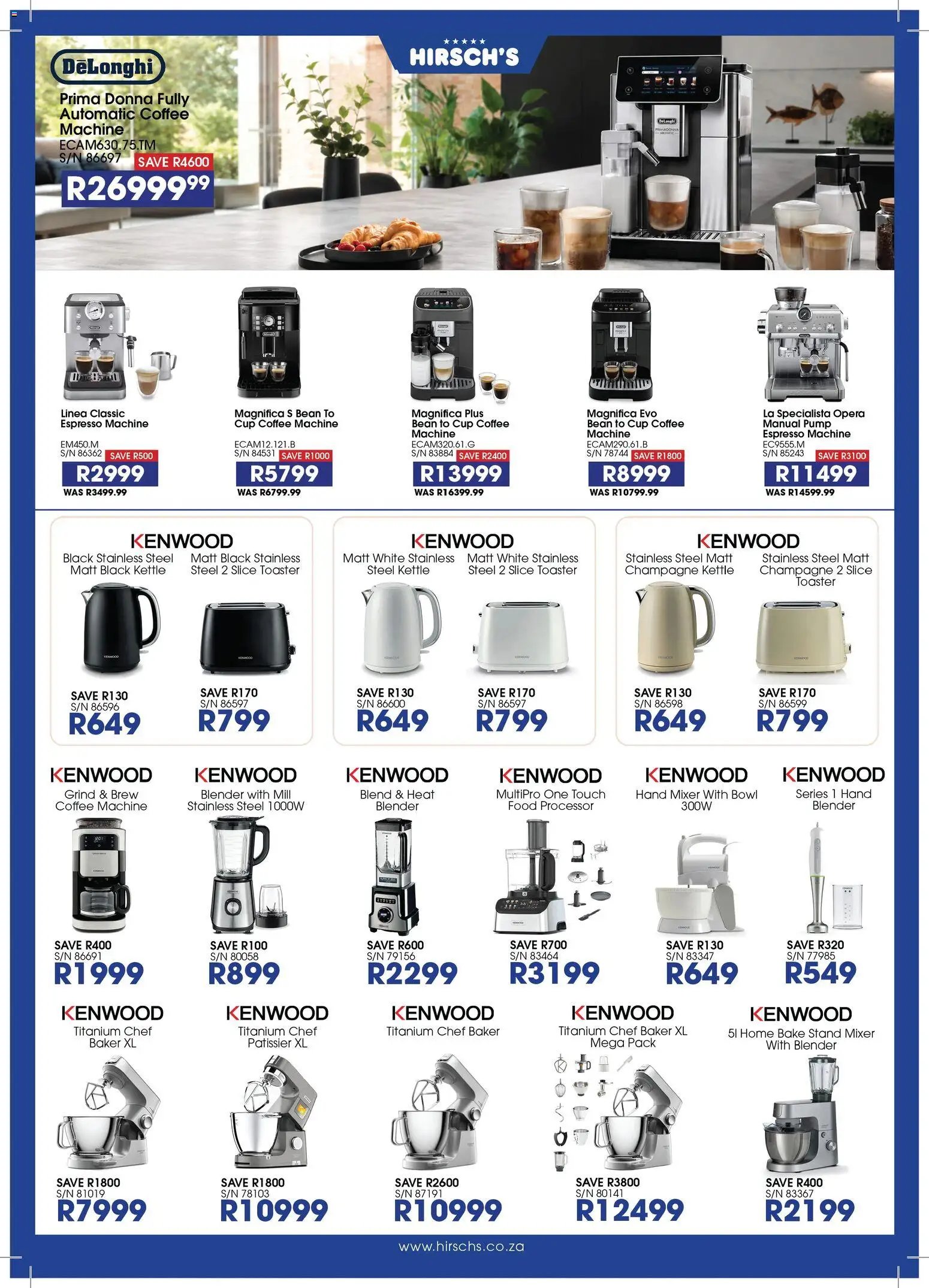 Hirsch's Specials