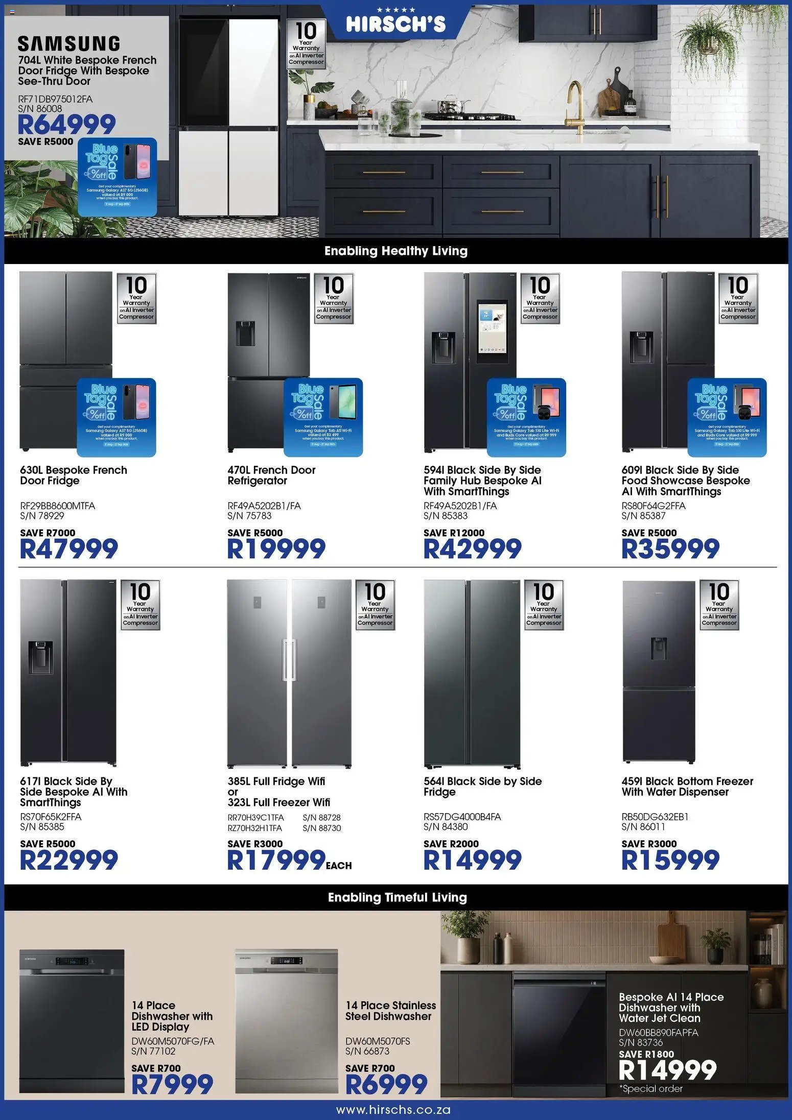 Hirsch's Specials