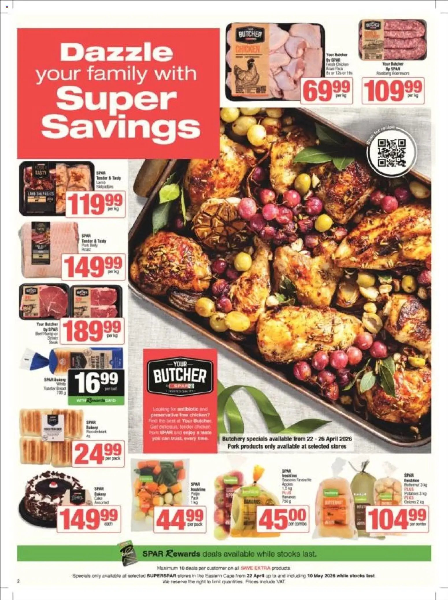 Superspar - Eastern Cape - Weekly Specials (2026-04-22 - 2026-05-10) | 2