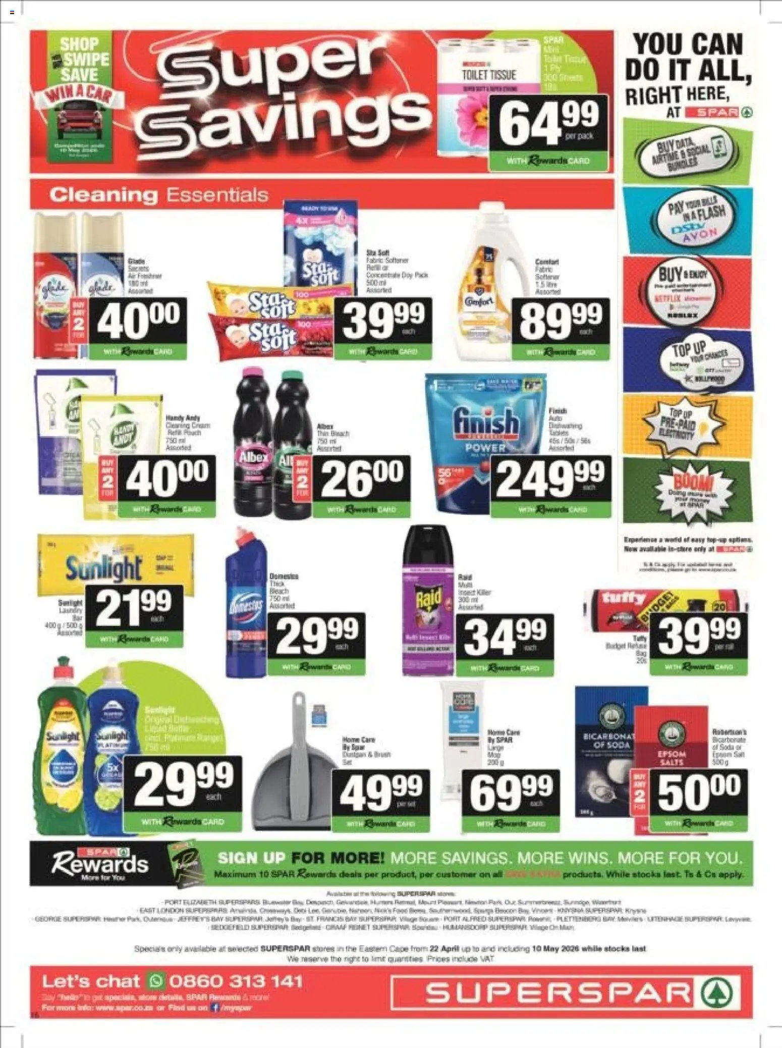 Superspar - Eastern Cape - Weekly Specials (2026-04-22 - 2026-05-10) | 16