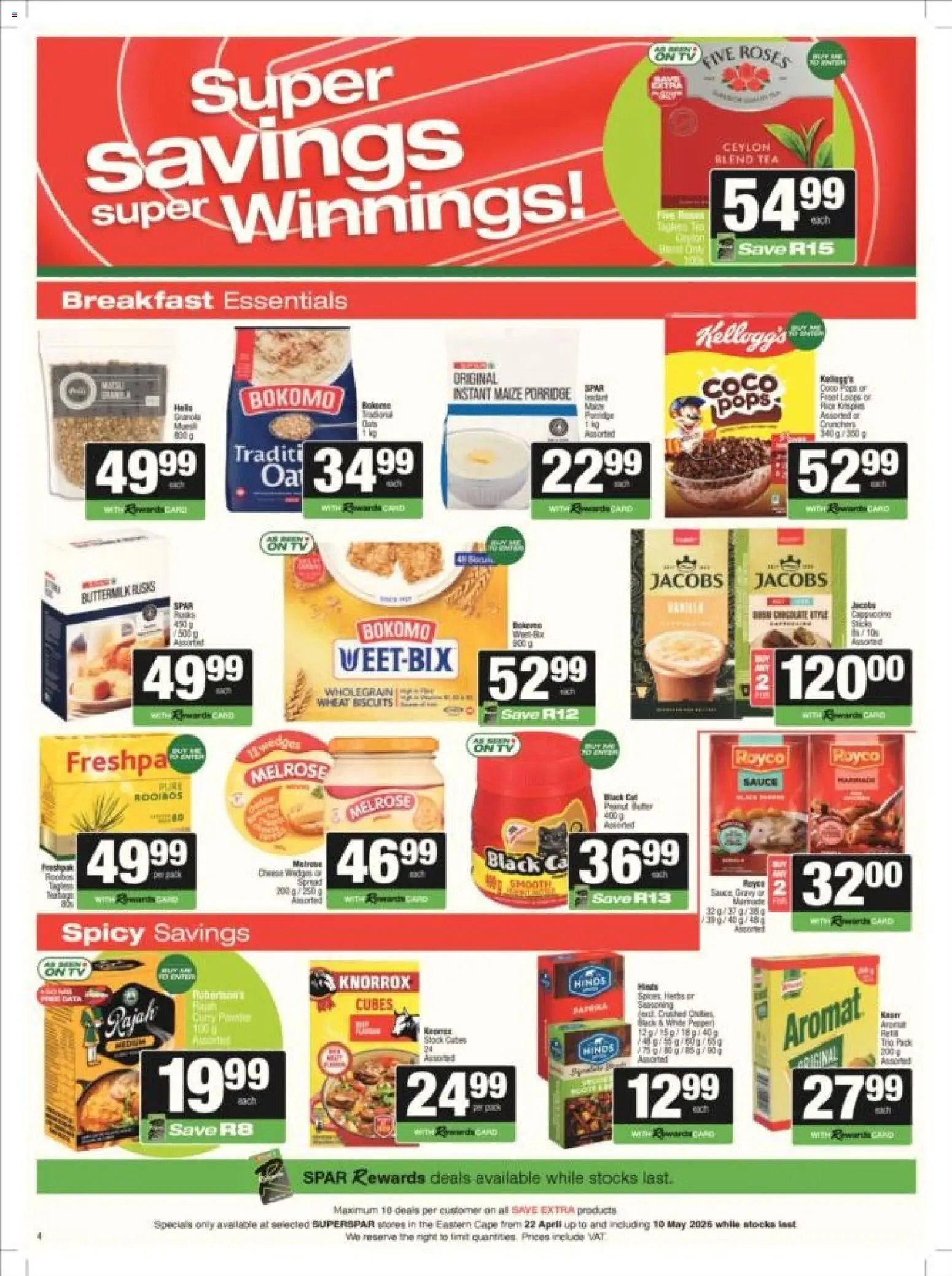 Superspar - Eastern Cape - Weekly Specials (2026-04-22 - 2026-05-10) | 4