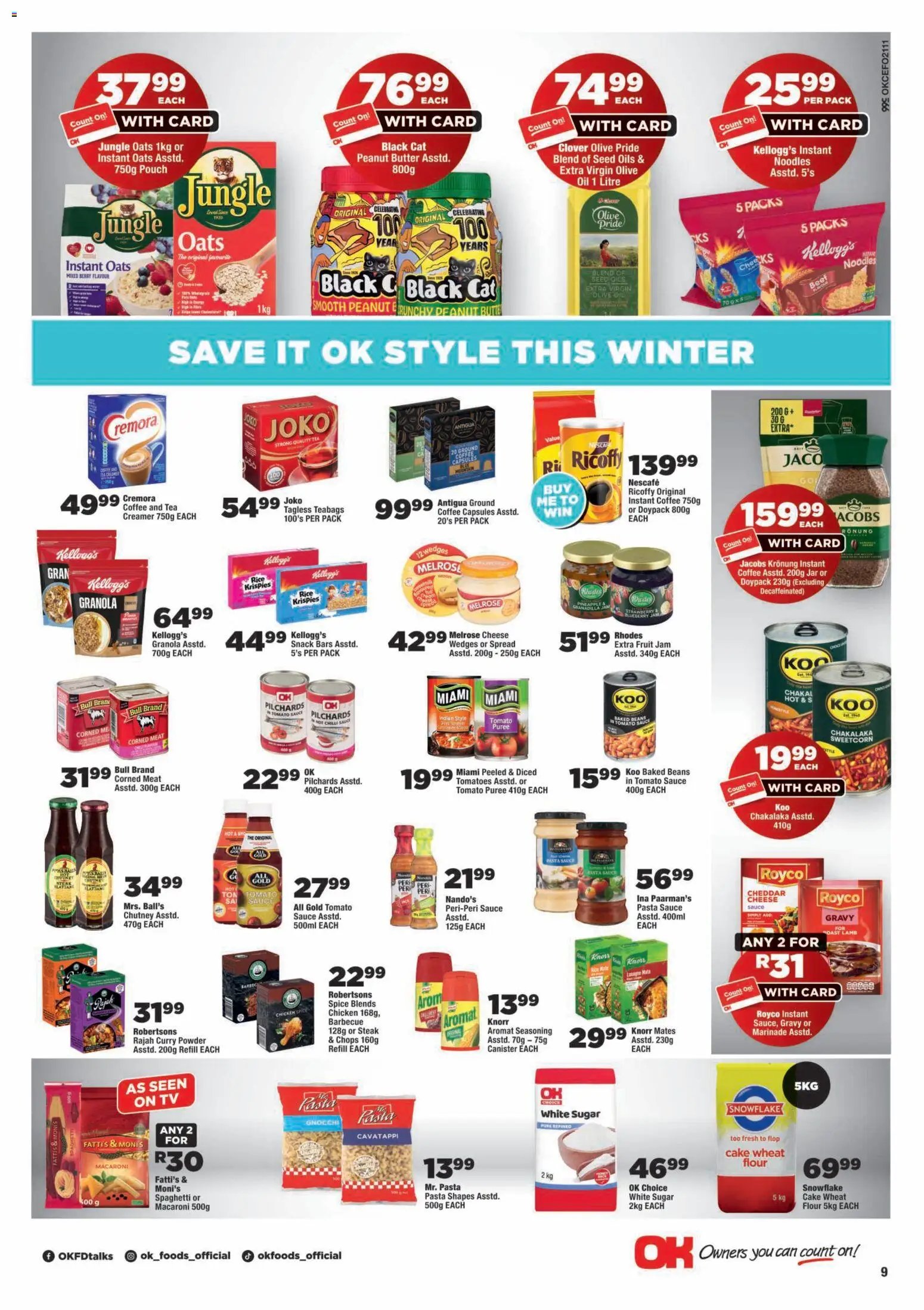 OK Foods - Northern Cape - Specials