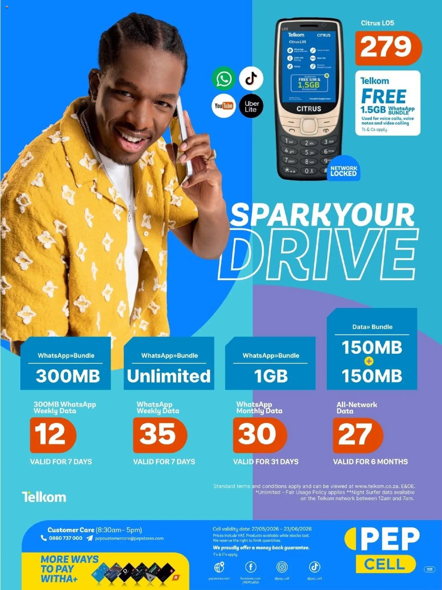 PEP Stores Cell Catalogue