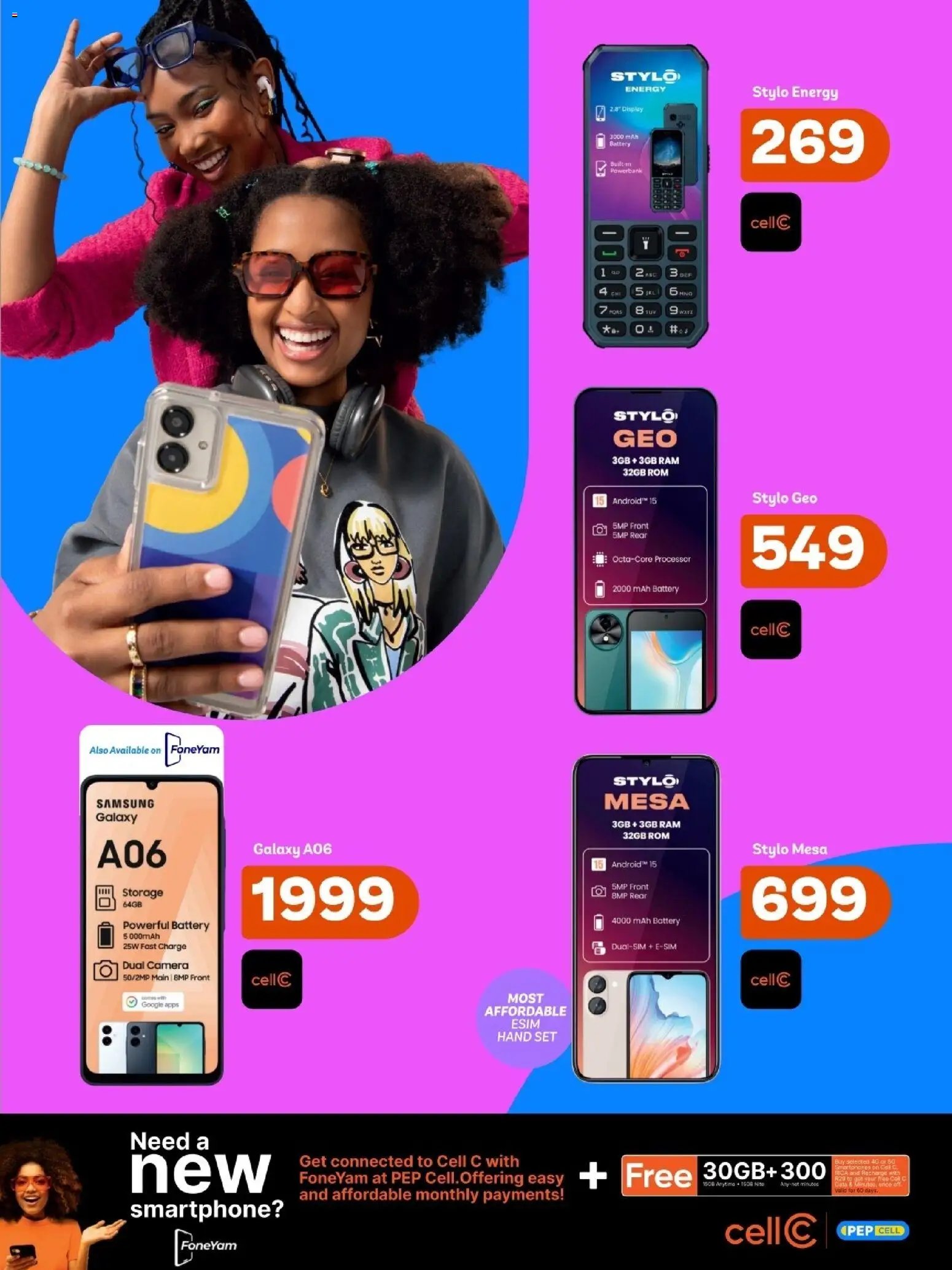 PEP Stores Cell Catalogue