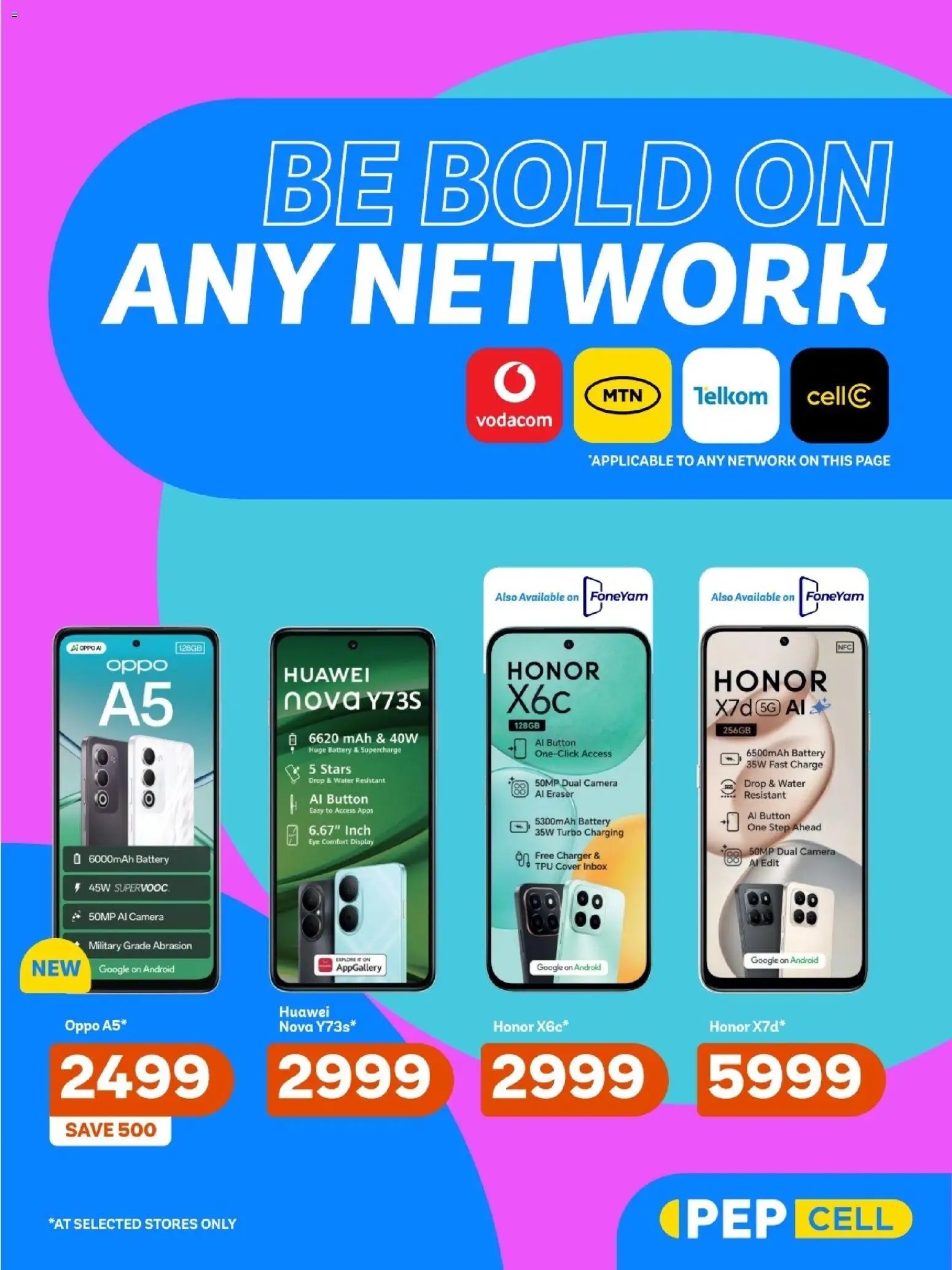PEP Stores Cell Catalogue