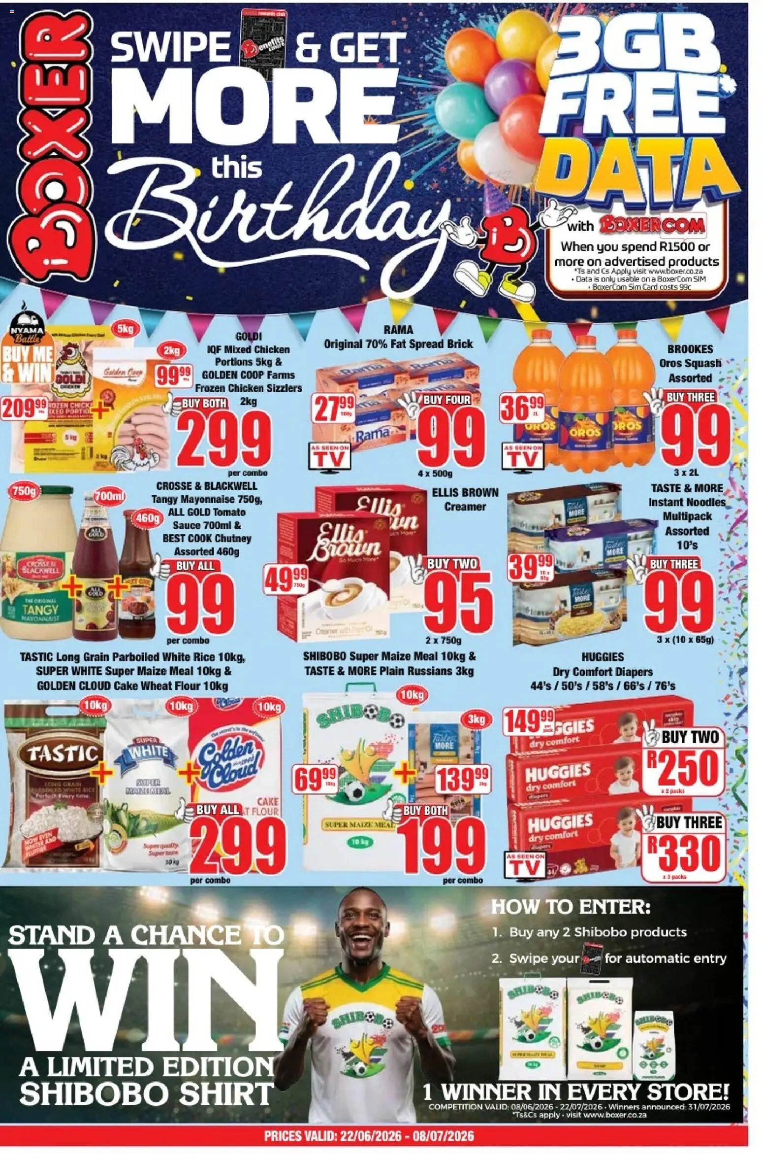 Boxer Free State, North West - Specials