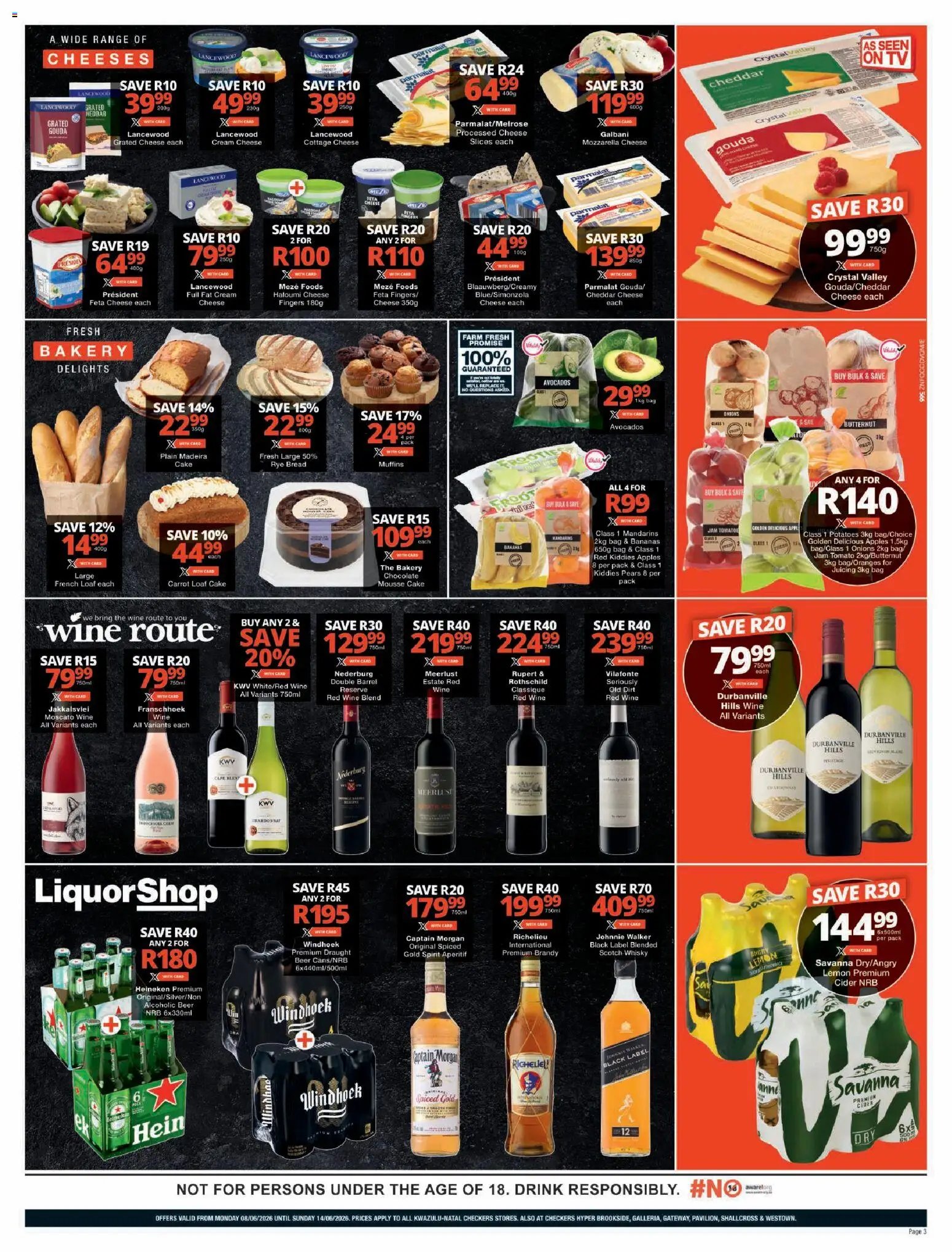 Checkers Specials