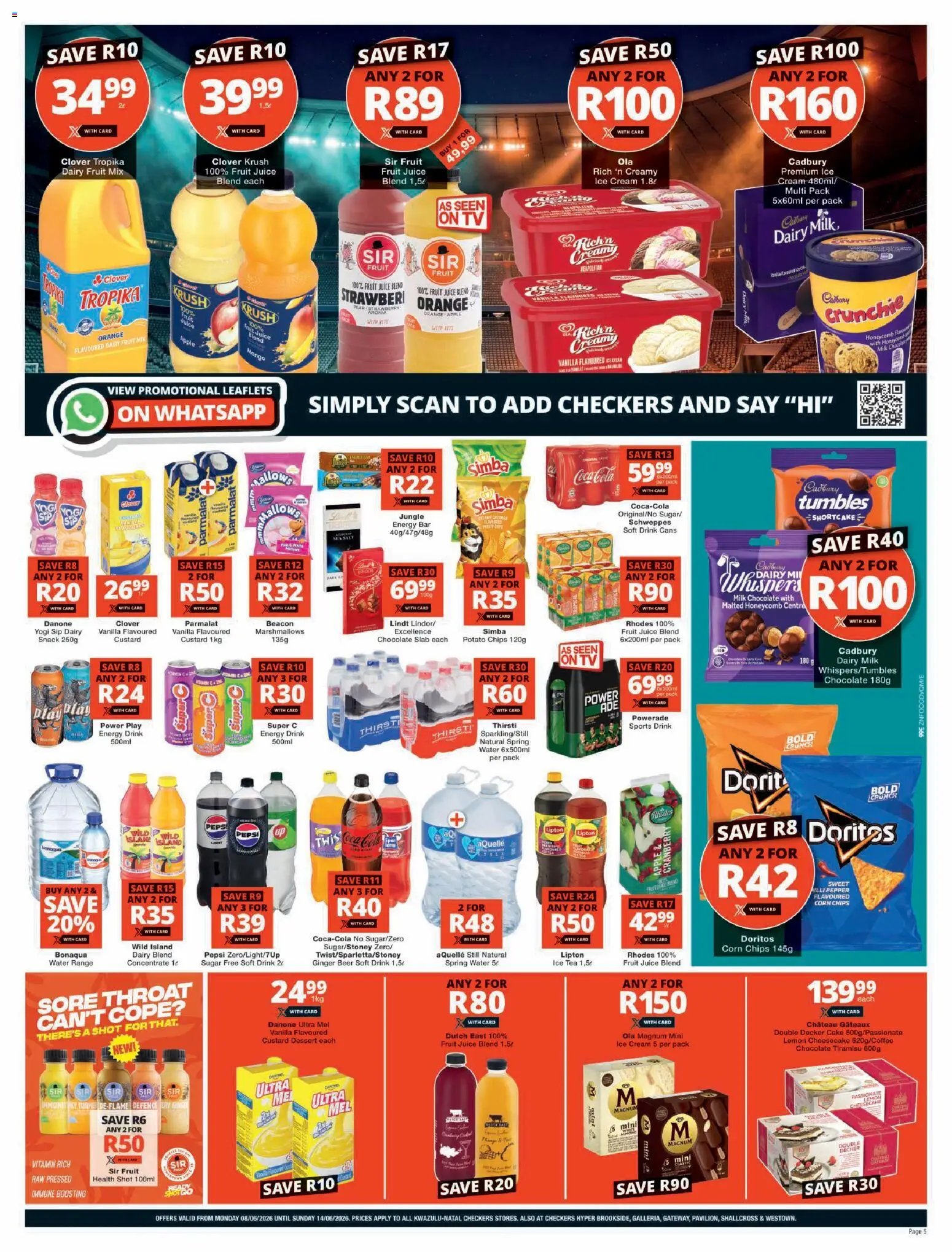 Checkers Specials
