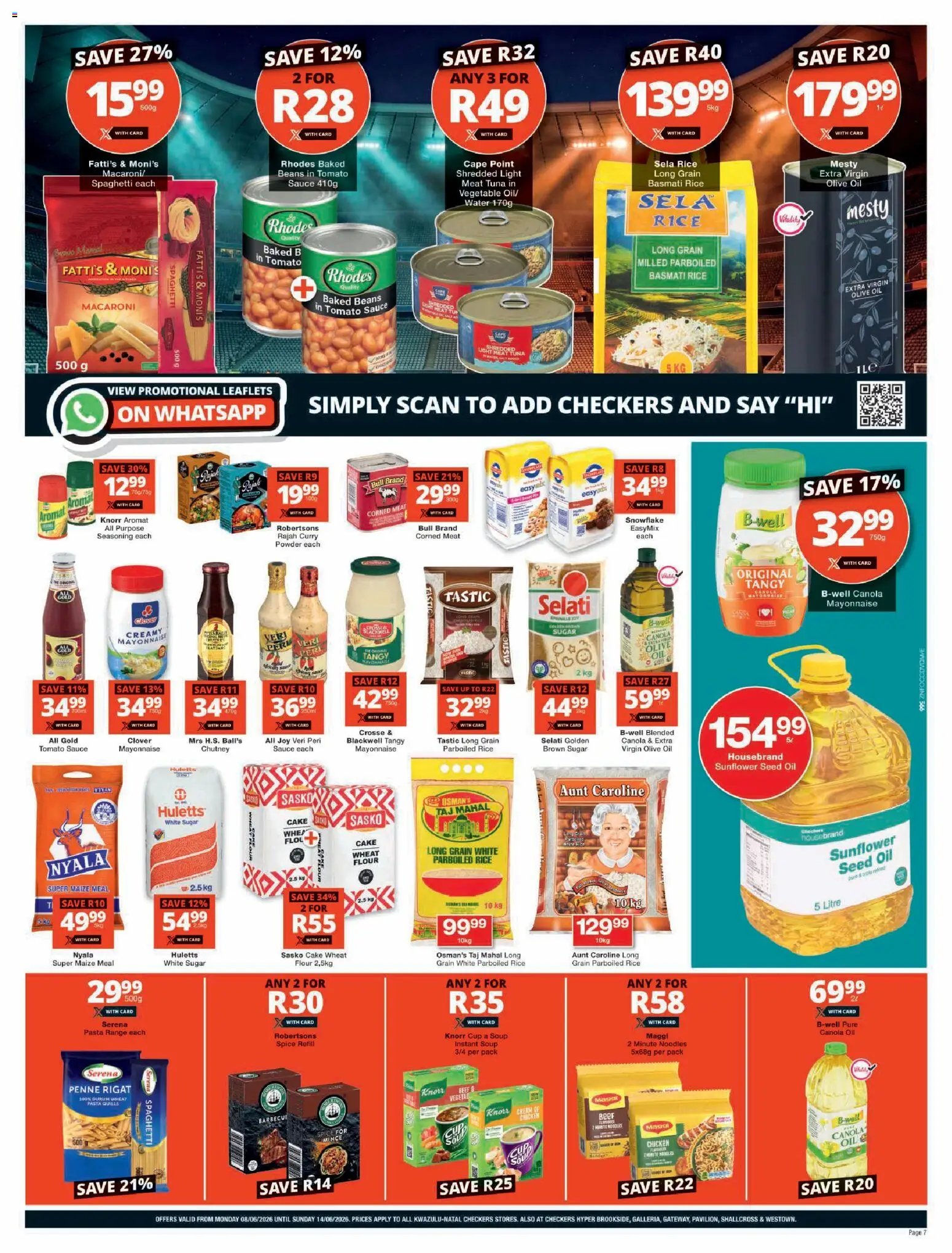 Checkers Specials