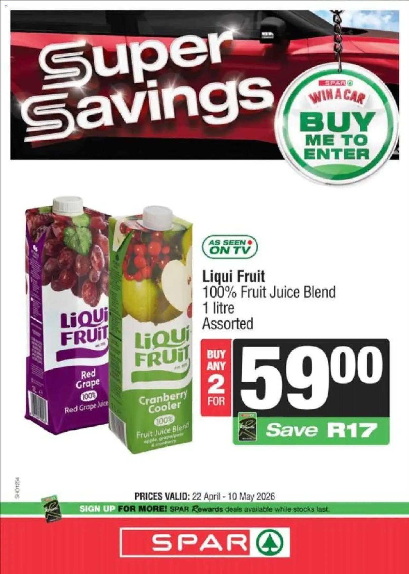 Superspar Specials (2026-04-22 - 2026-05-10) | 15