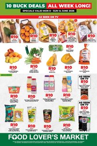 Food Lover's Market Western Cape - 10 Buck Week