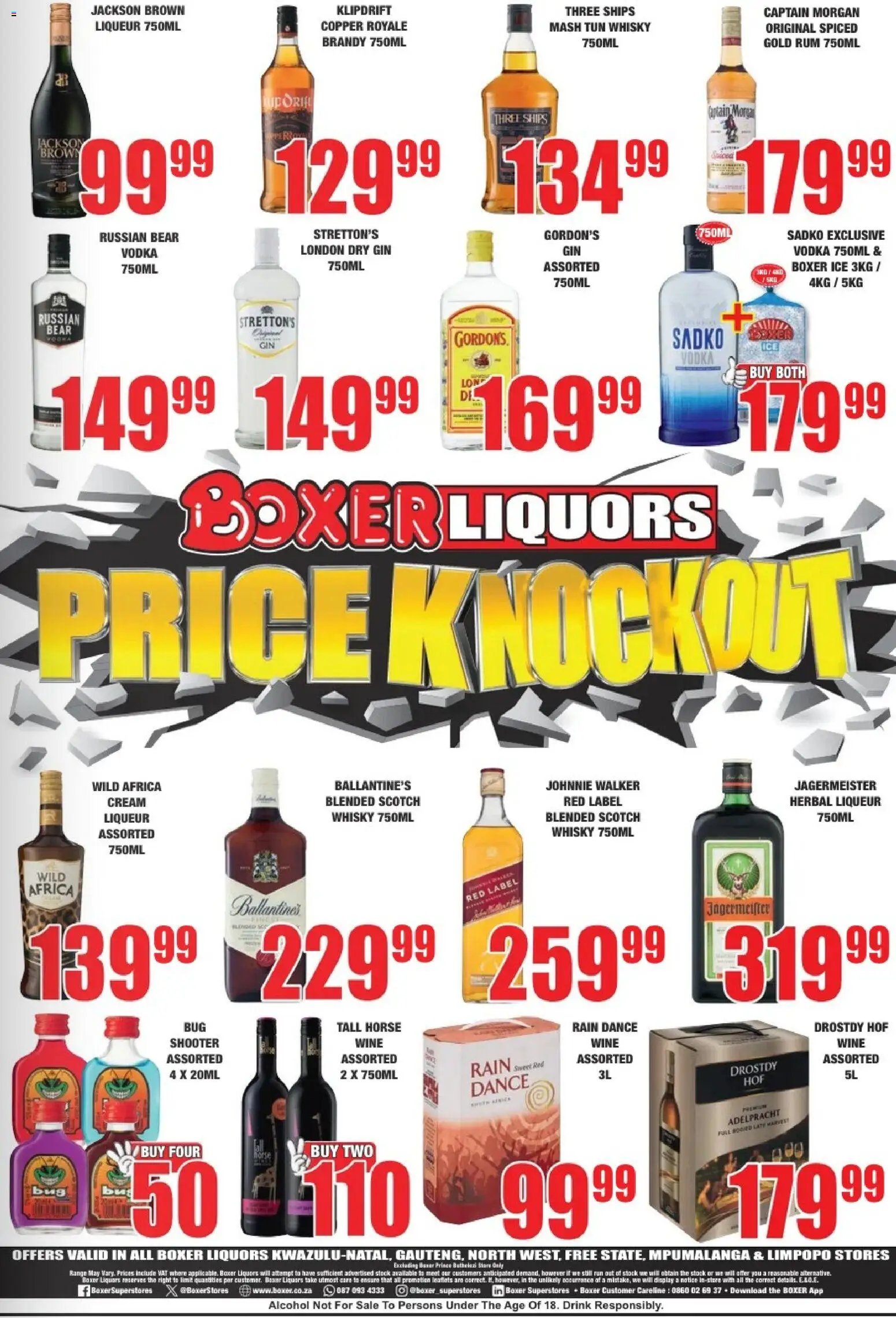 Boxer Liquors