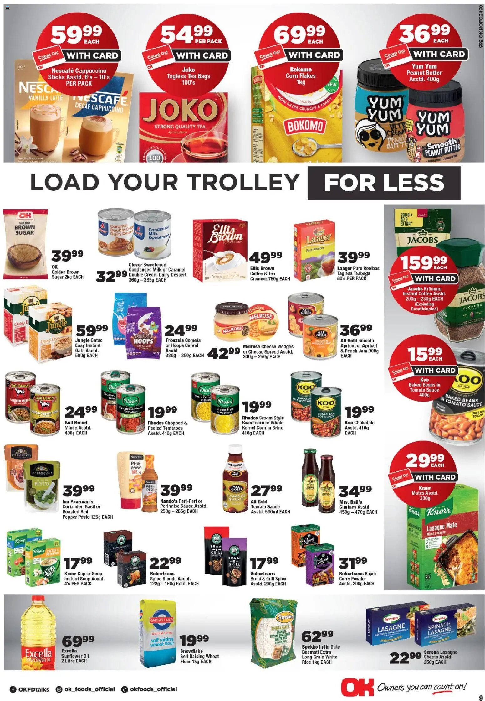 OK Foods - Gauteng - Specials