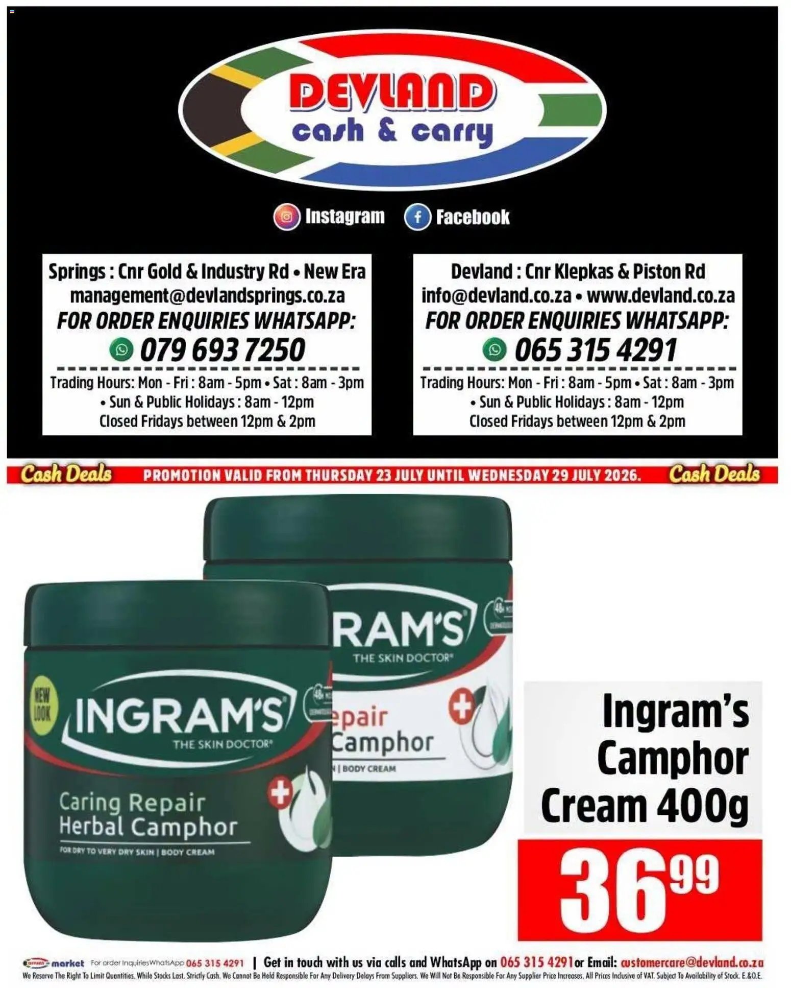 Devland Cash Deals
