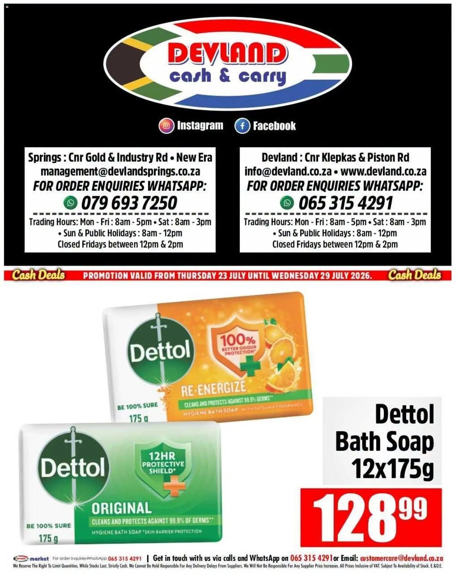 Devland Cash Deals