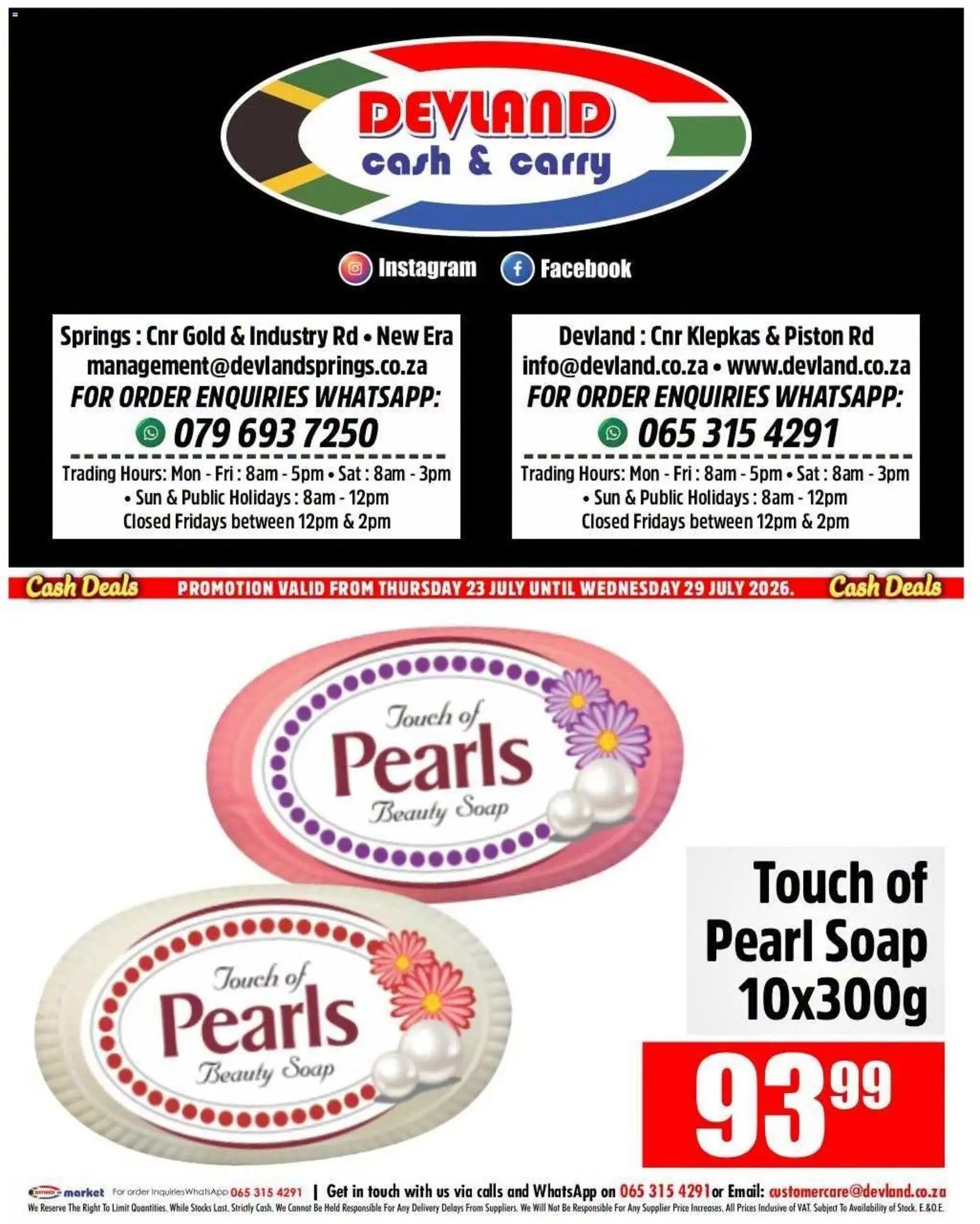 Devland Cash Deals