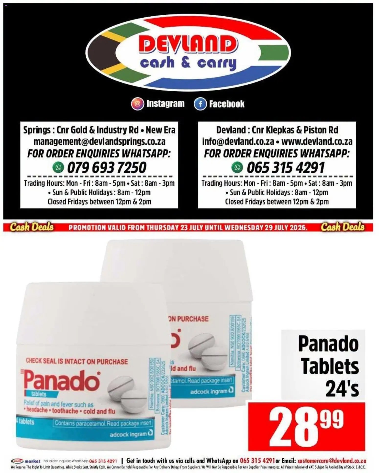 Devland Cash Deals