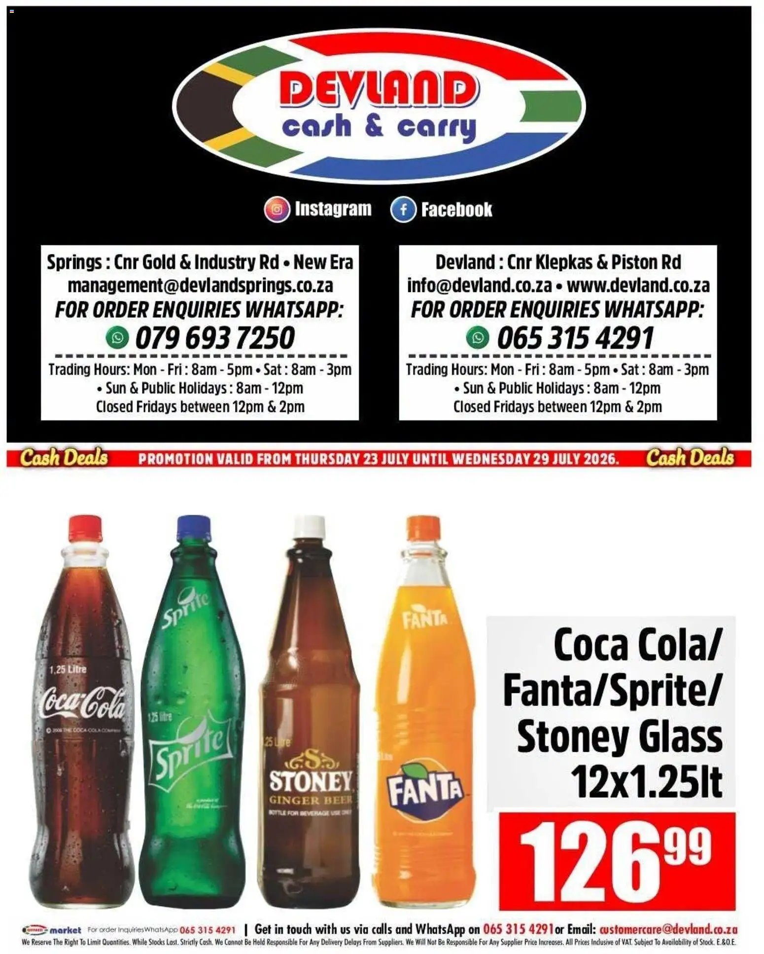 Devland Cash Deals