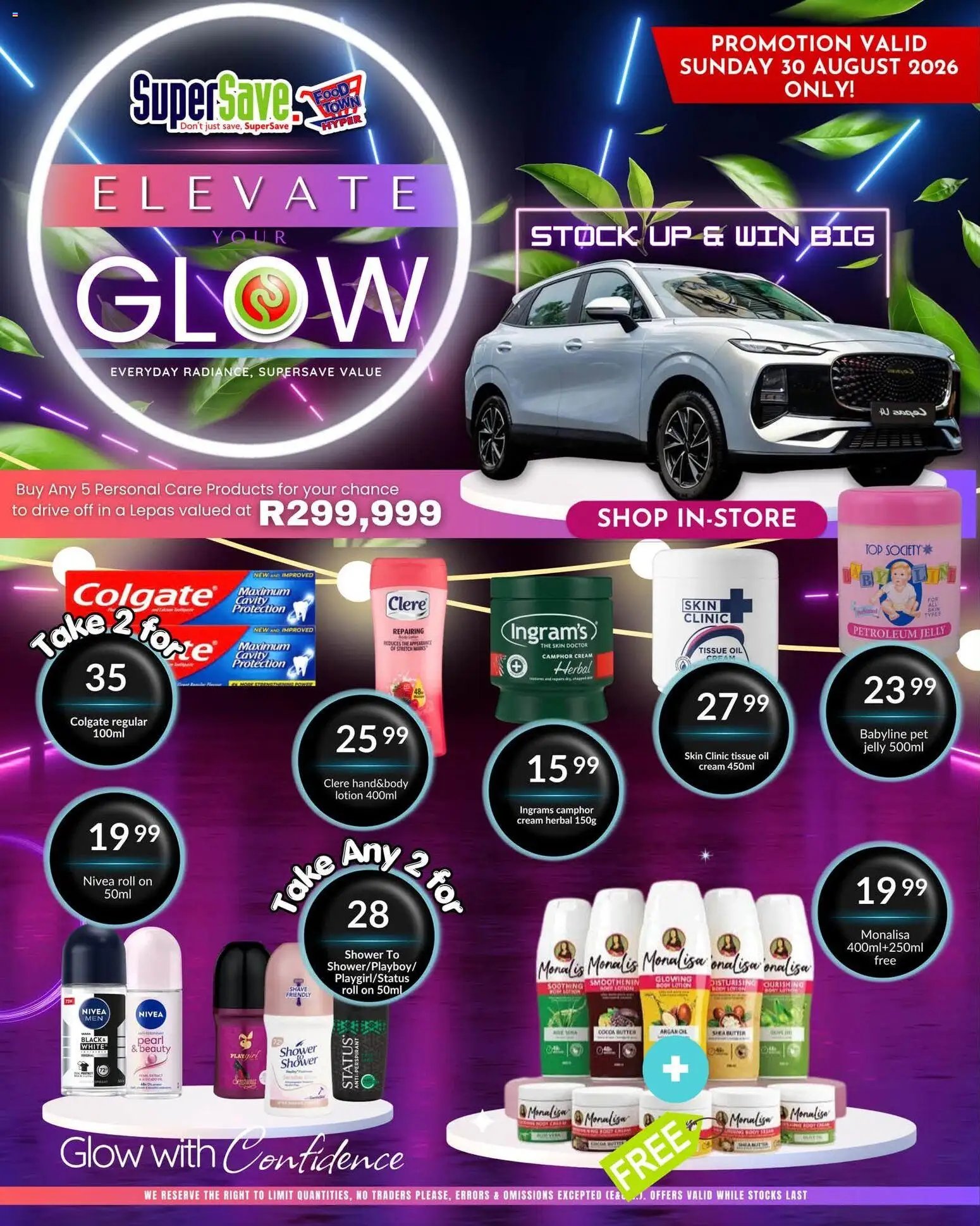 Super Save Sunday Savings